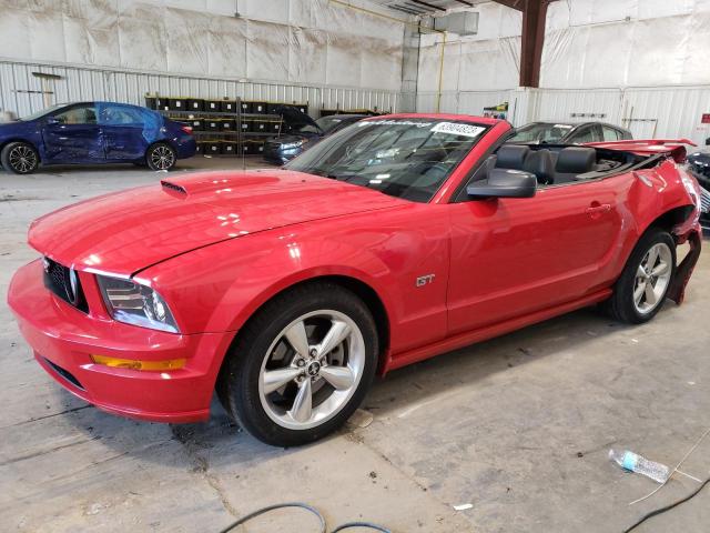 ford mustang 2007 1zvft85h575350653