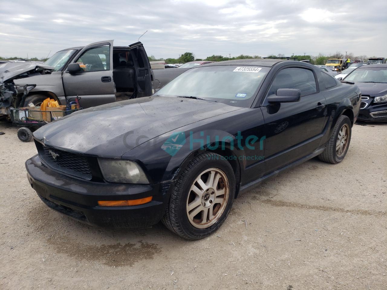 ford mustang 2008 1zvht80n085133812