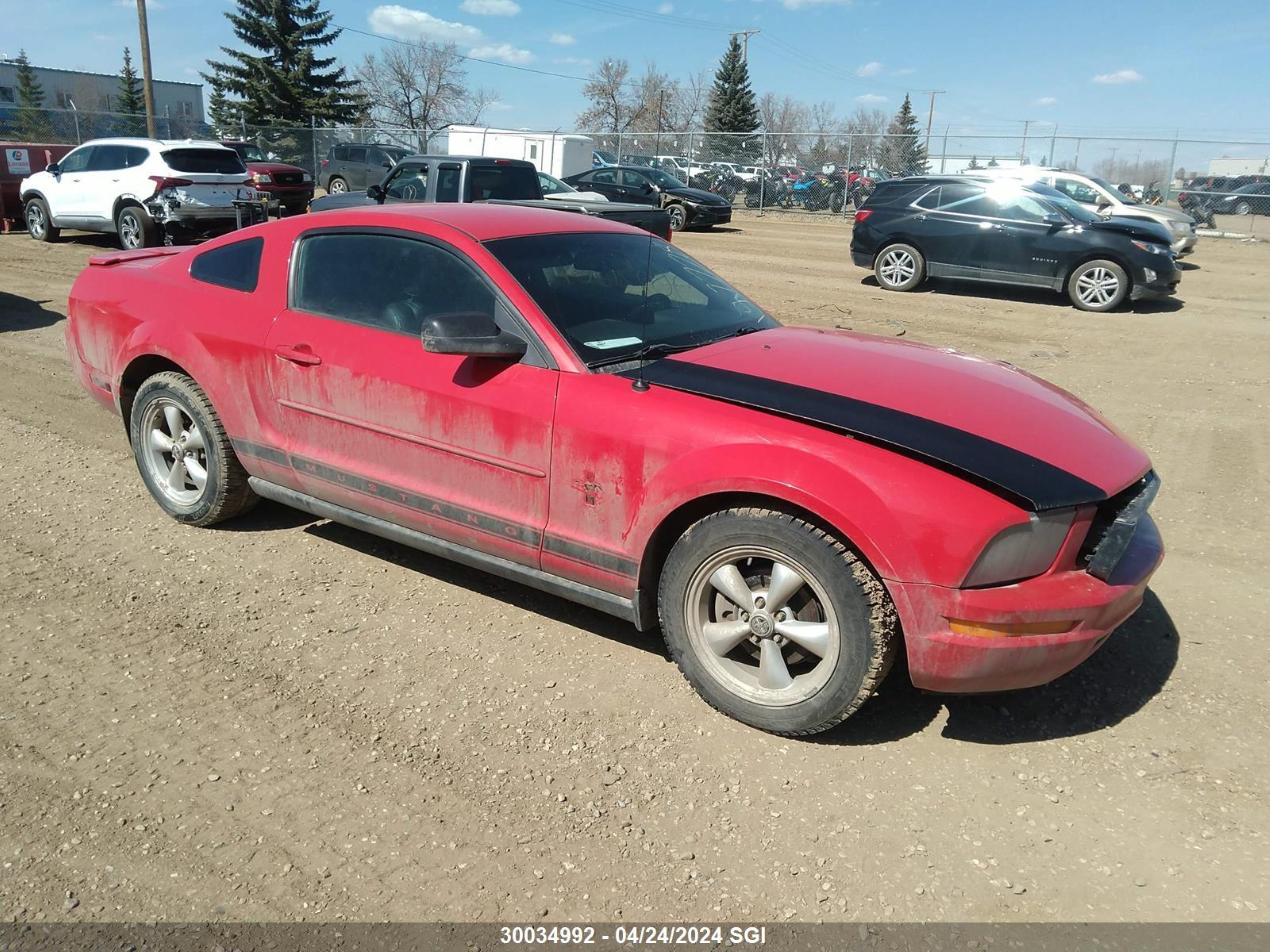 ford mustang 2008 1zvht80n185197728