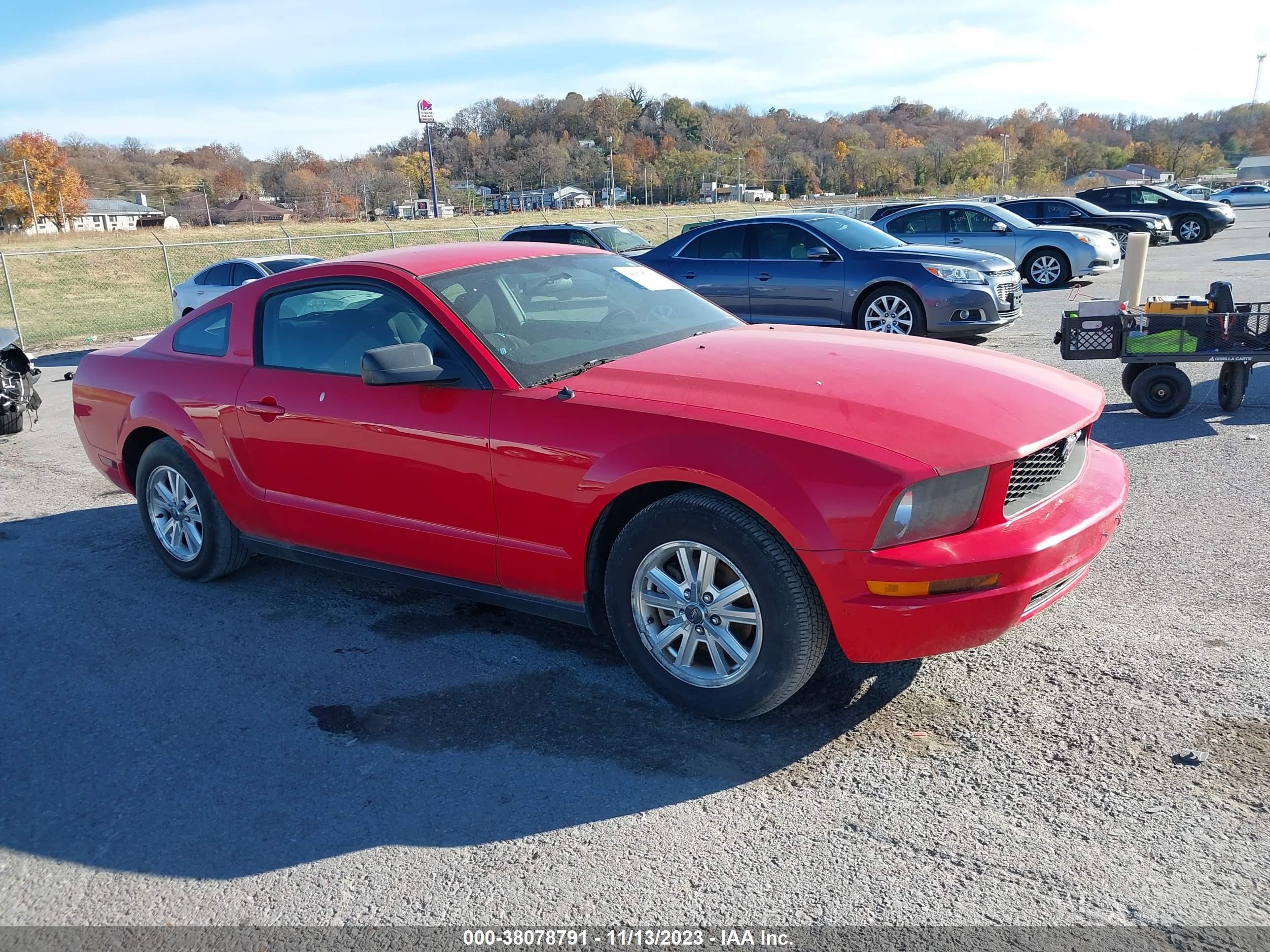 ford mustang 2007 1zvht80n275273729