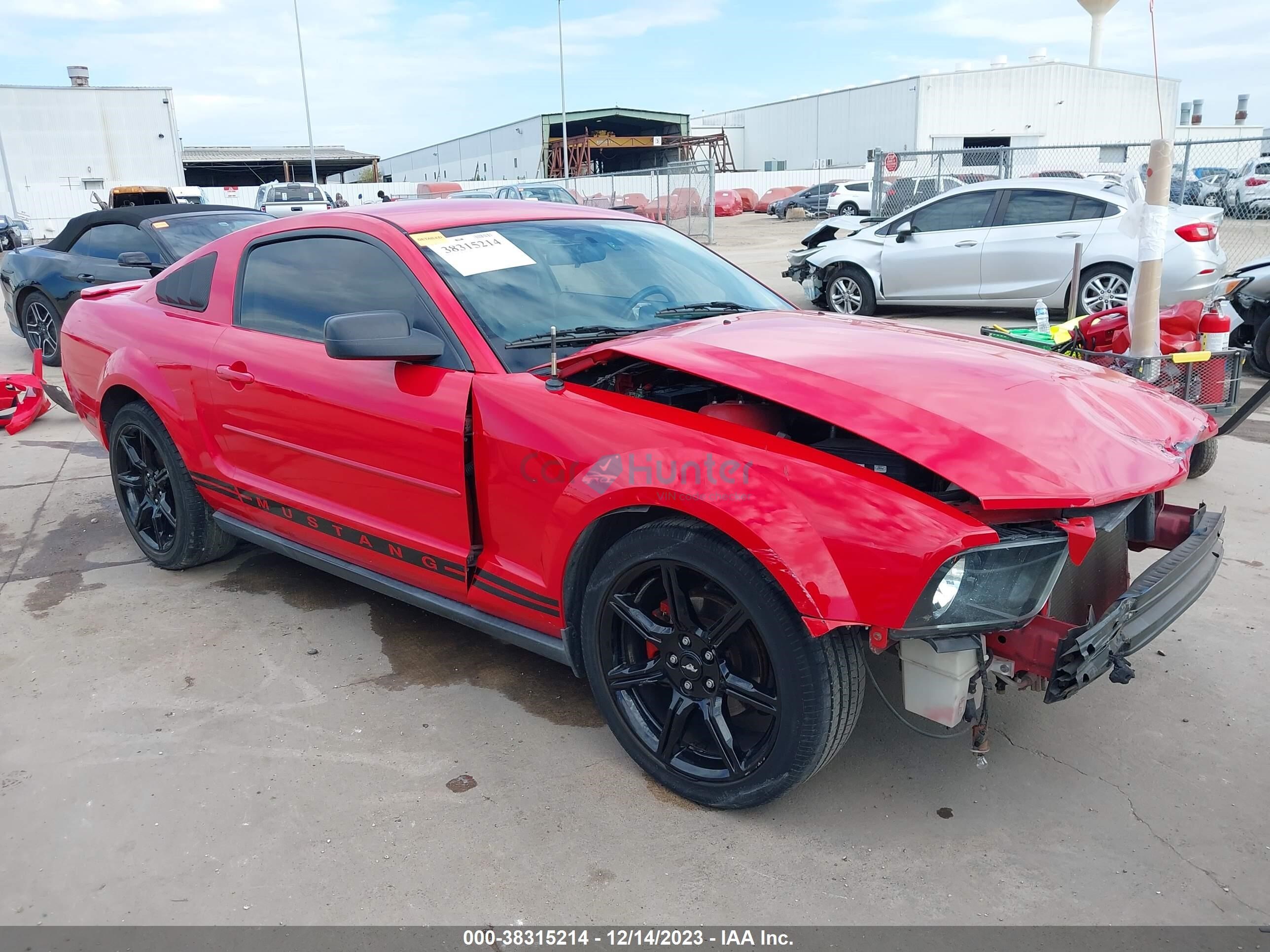 ford mustang 2008 1zvht80n285201219