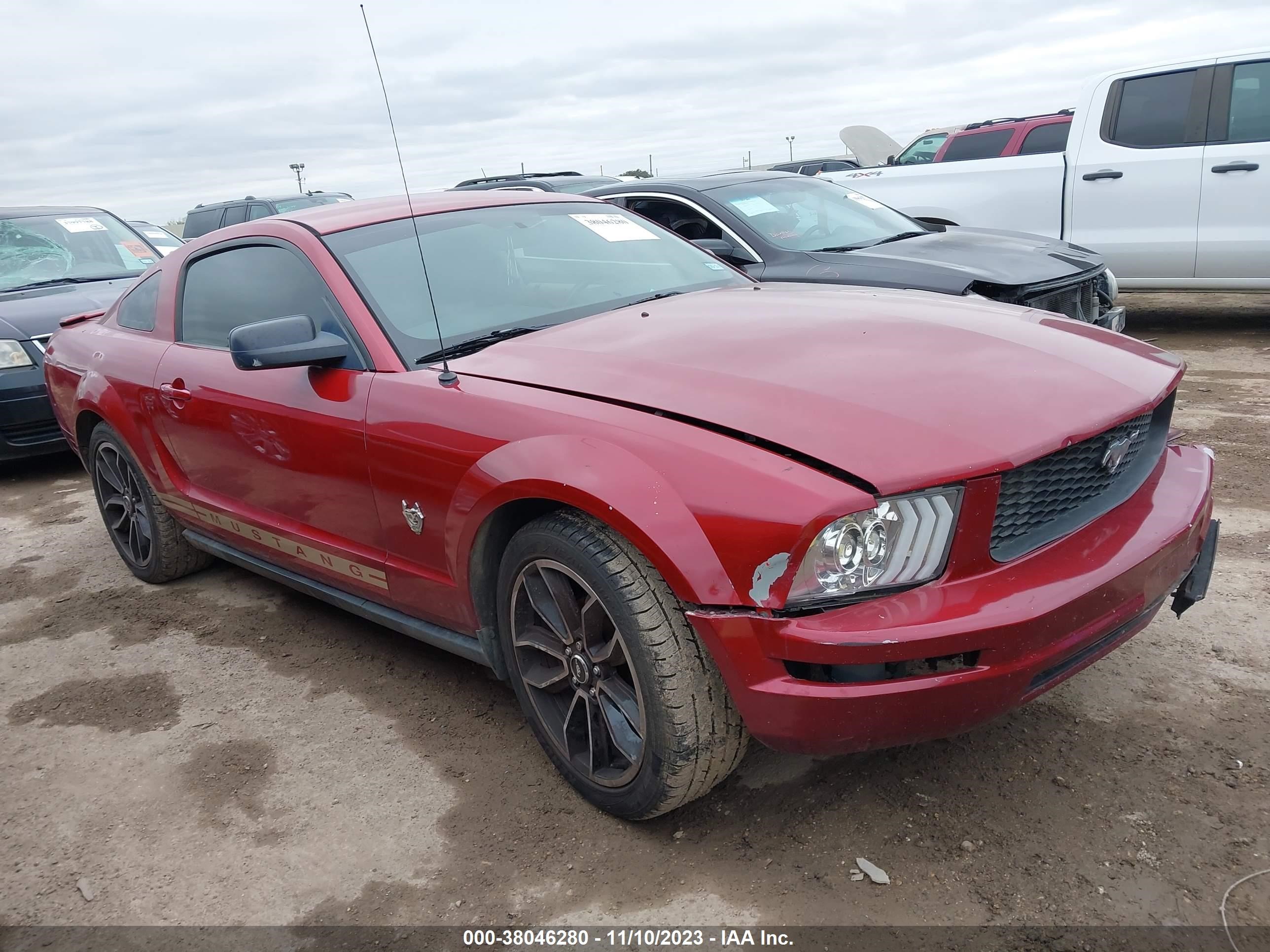 ford mustang 2009 1zvht80n295100313