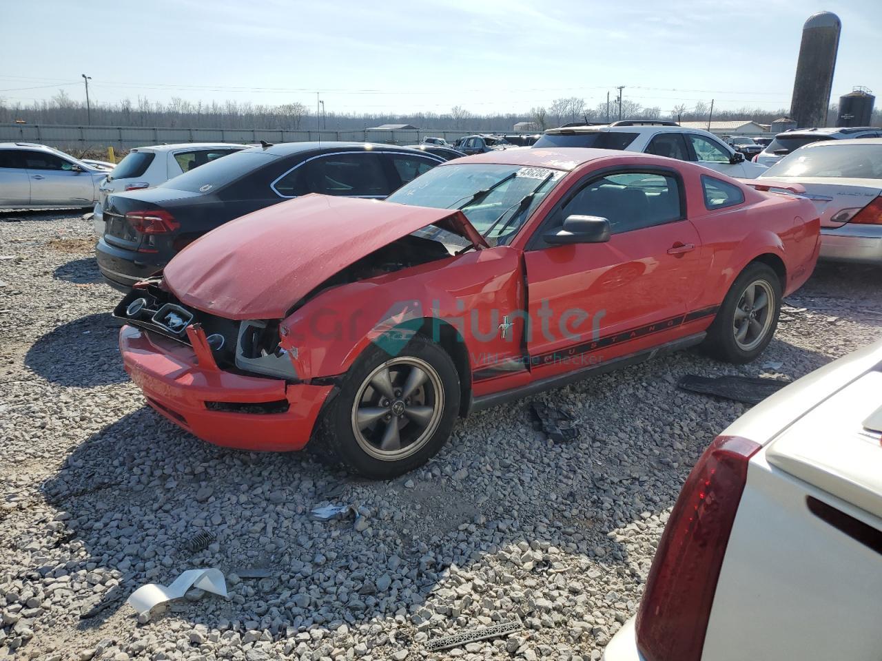 ford mustang 2006 1zvht80n365186646