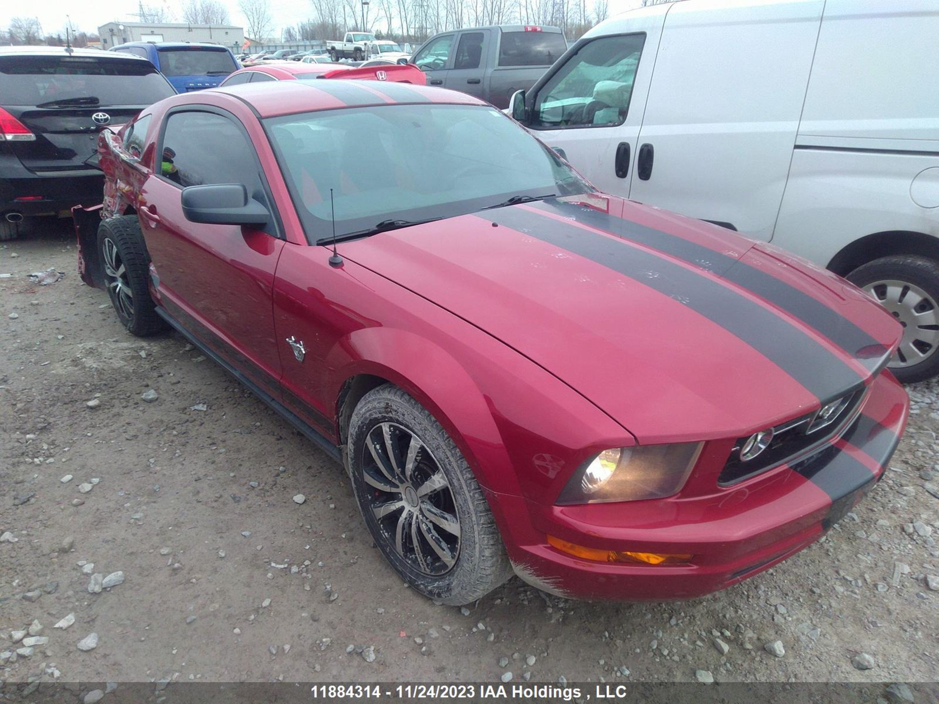 ford mustang 2009 1zvht80n395133756