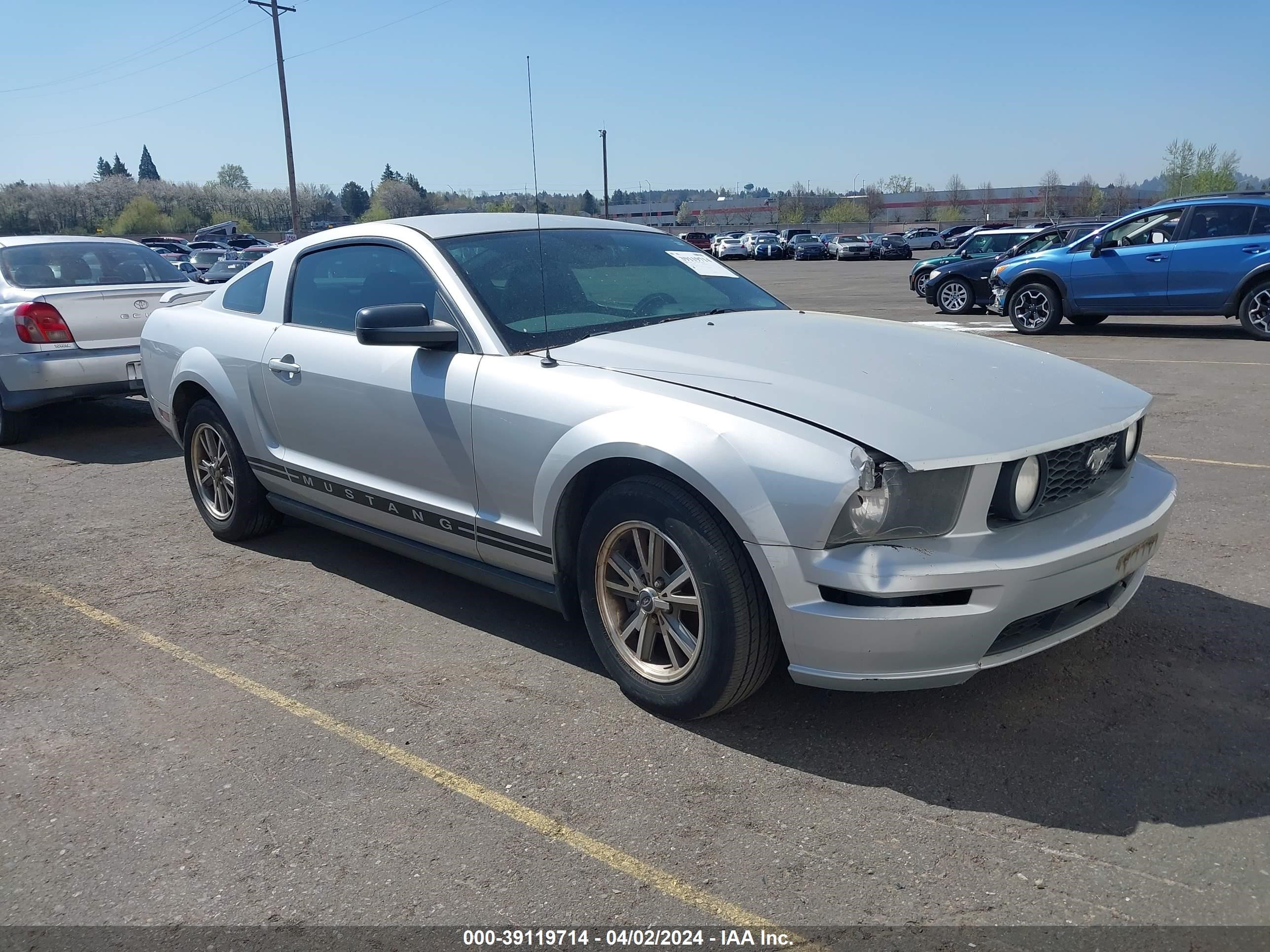 ford mustang 2005 1zvht80n455102655