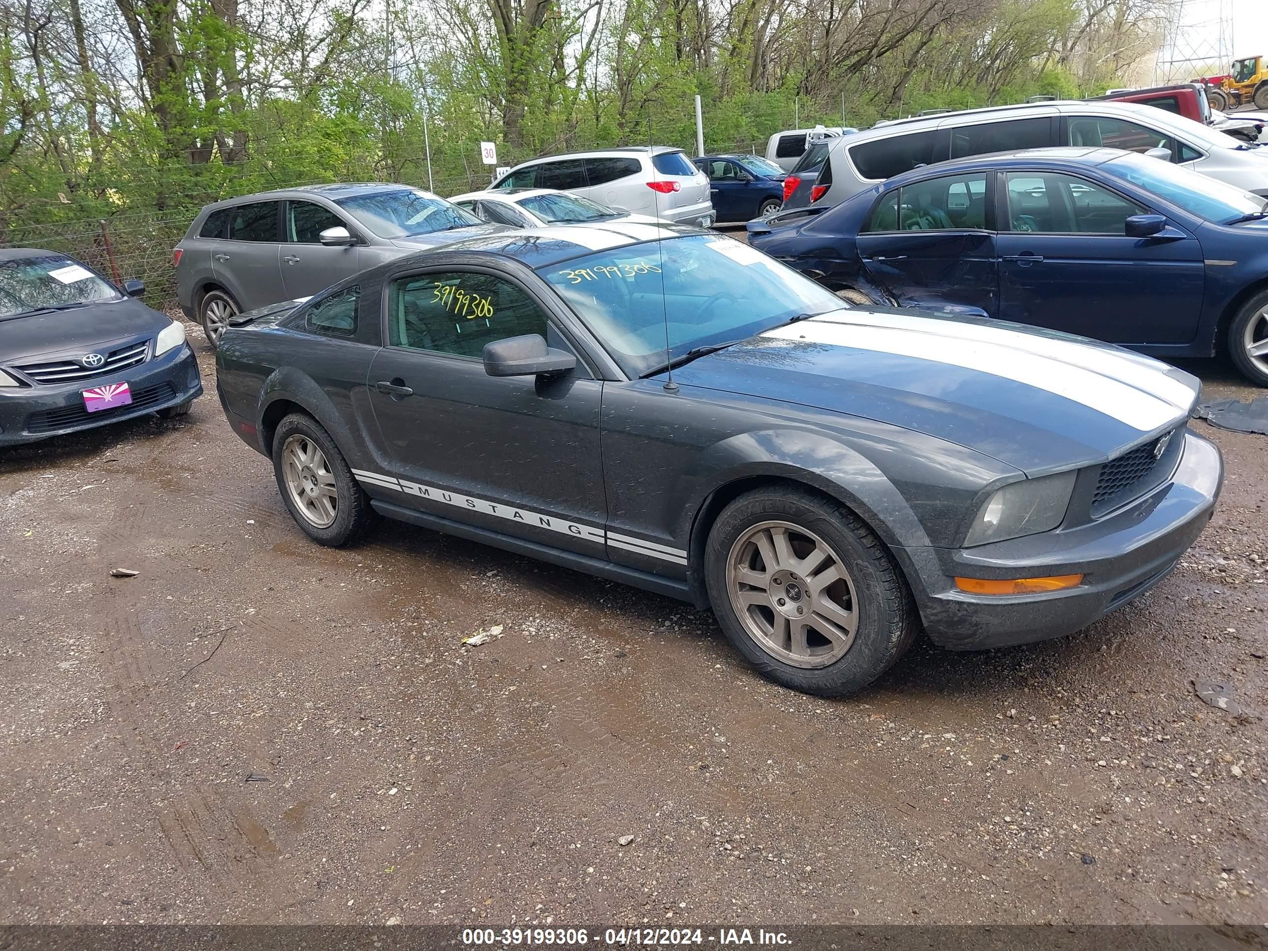 ford mustang 2008 1zvht80n485126815