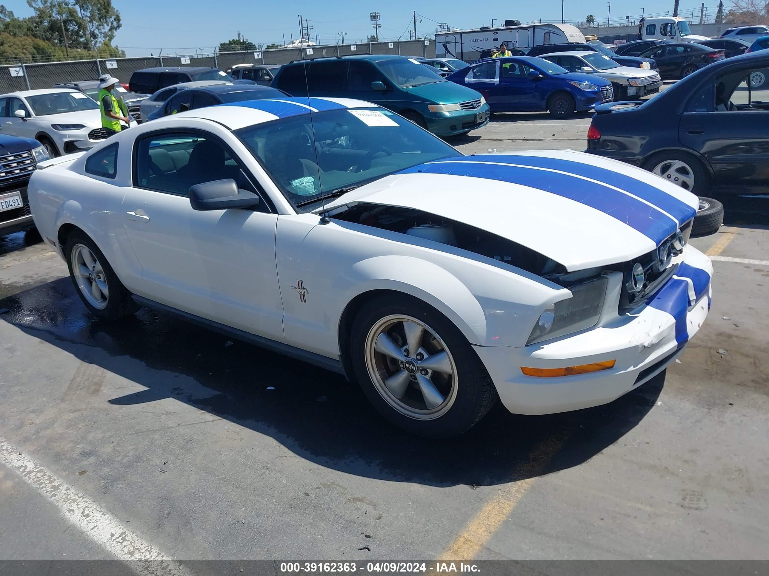 ford mustang 2008 1zvht80n485174329