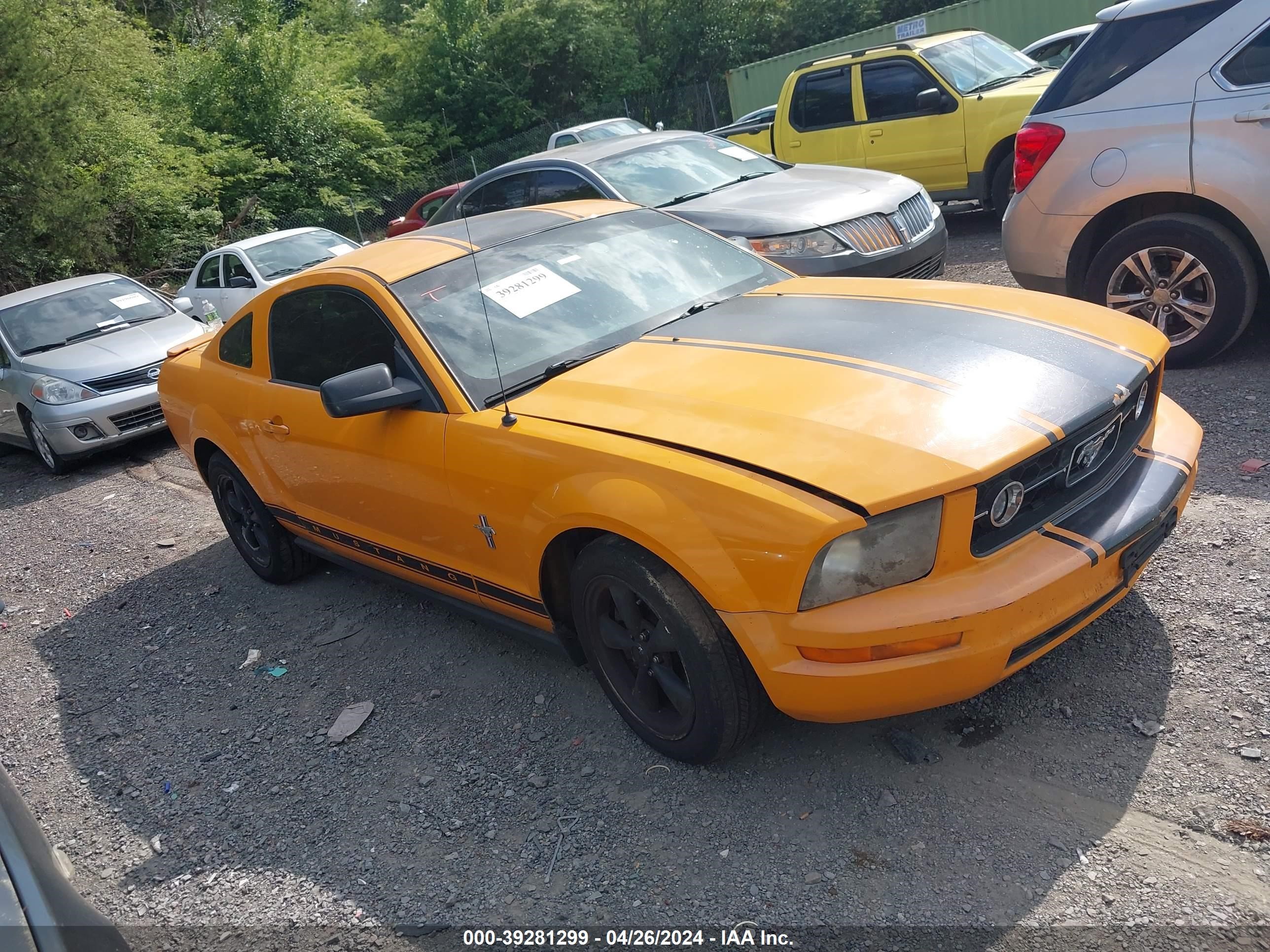 ford mustang 2008 1zvht80n685130638