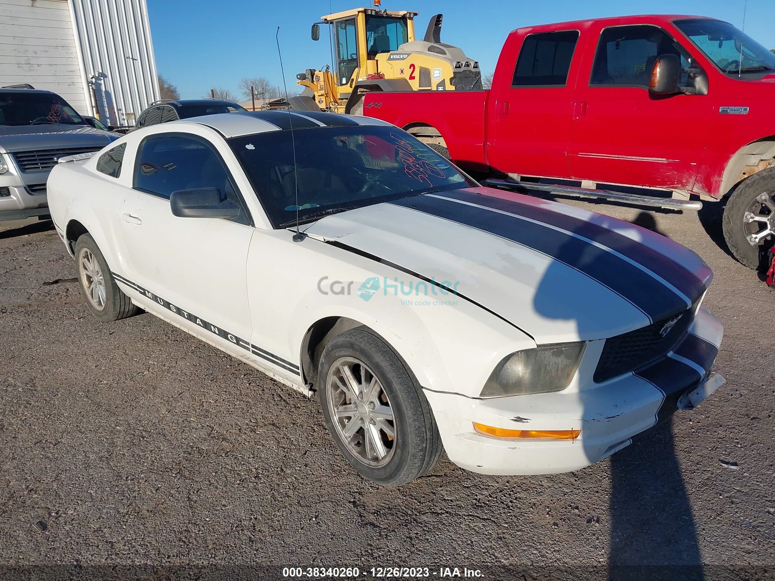 ford mustang 2008 1zvht80n685203569