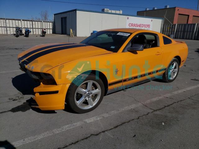 ford mustang 2008 1zvht80n785106459