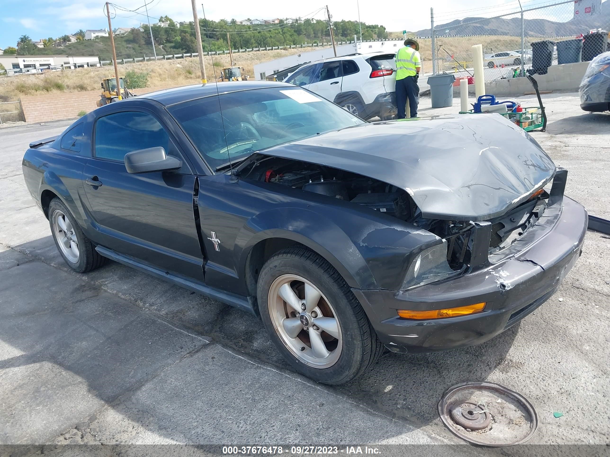 ford mustang 2007 1zvht80n875317894