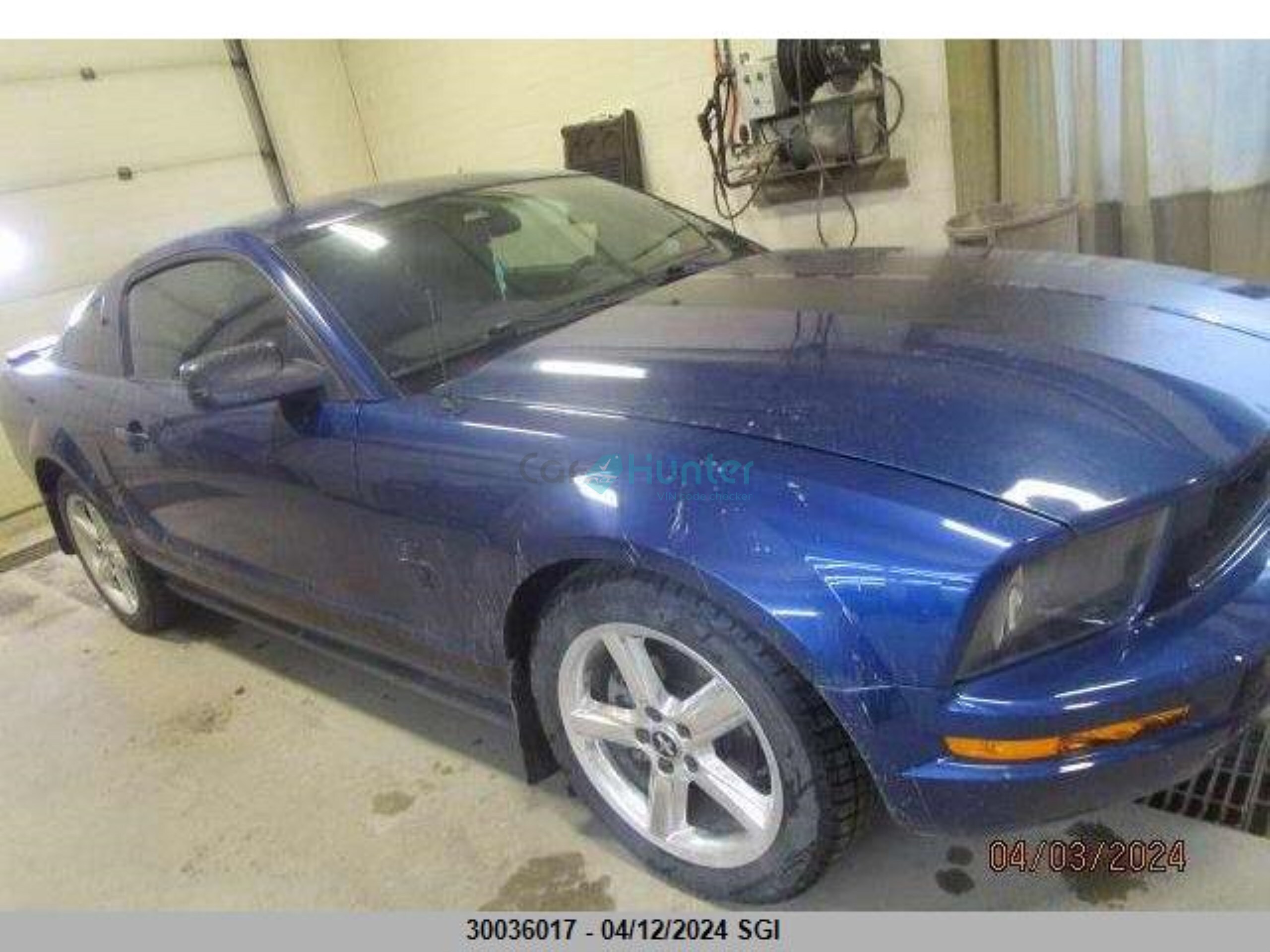 ford mustang 2008 1zvht80n885104655