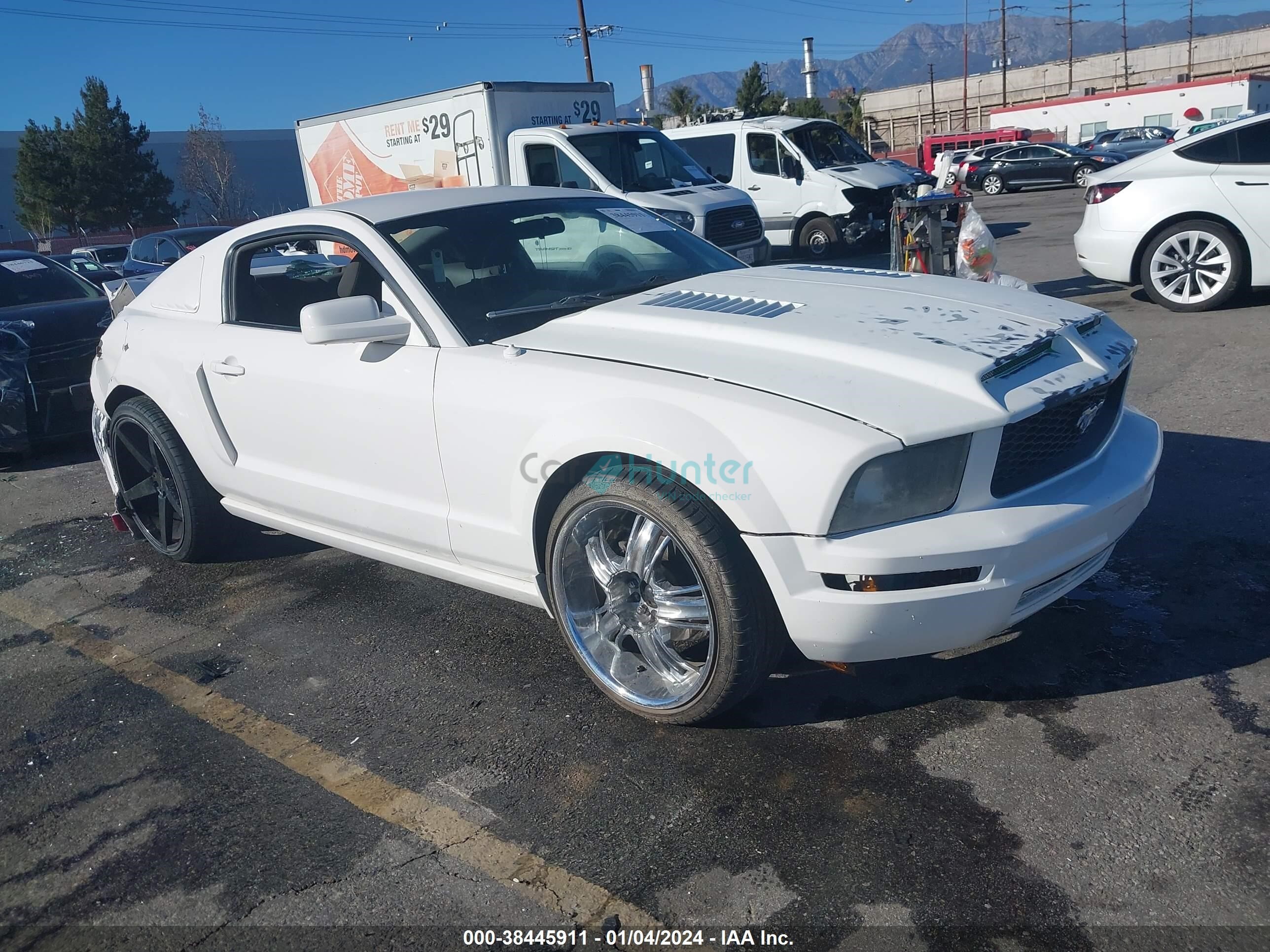 ford mustang 2008 1zvht80n885135050