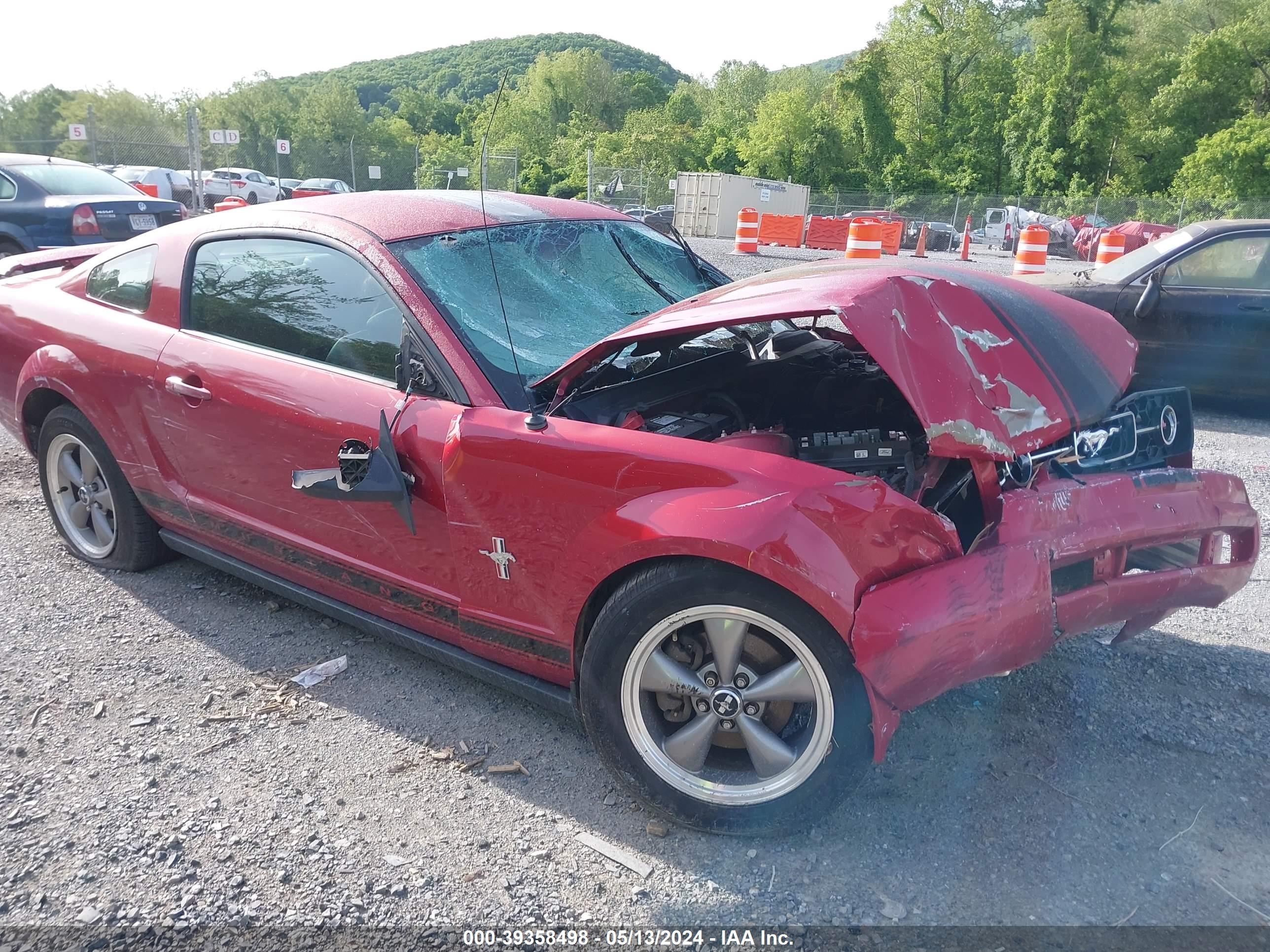 ford mustang 2006 1zvht80n965237342