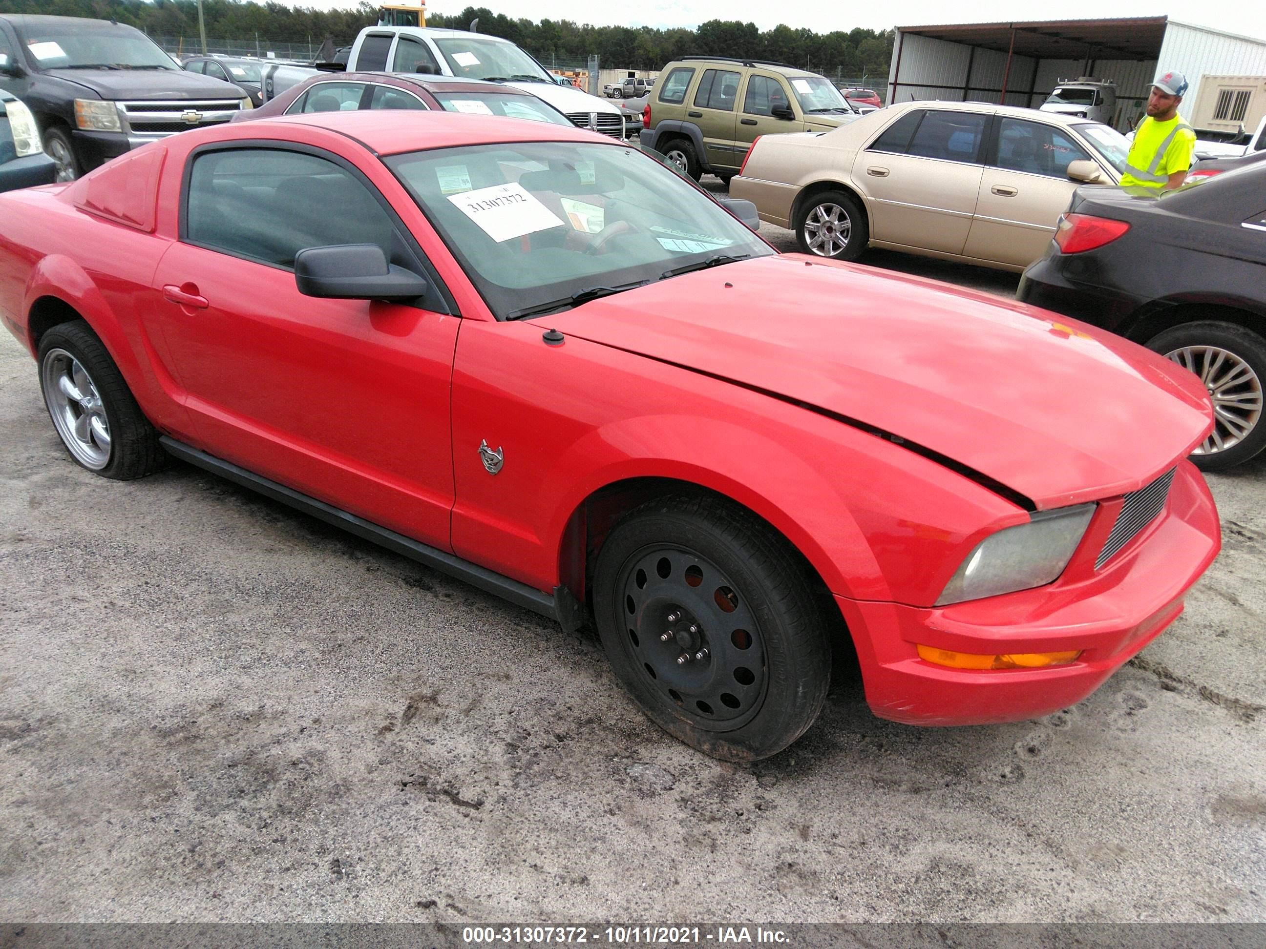 ford mustang 2009 1zvht80n995103998