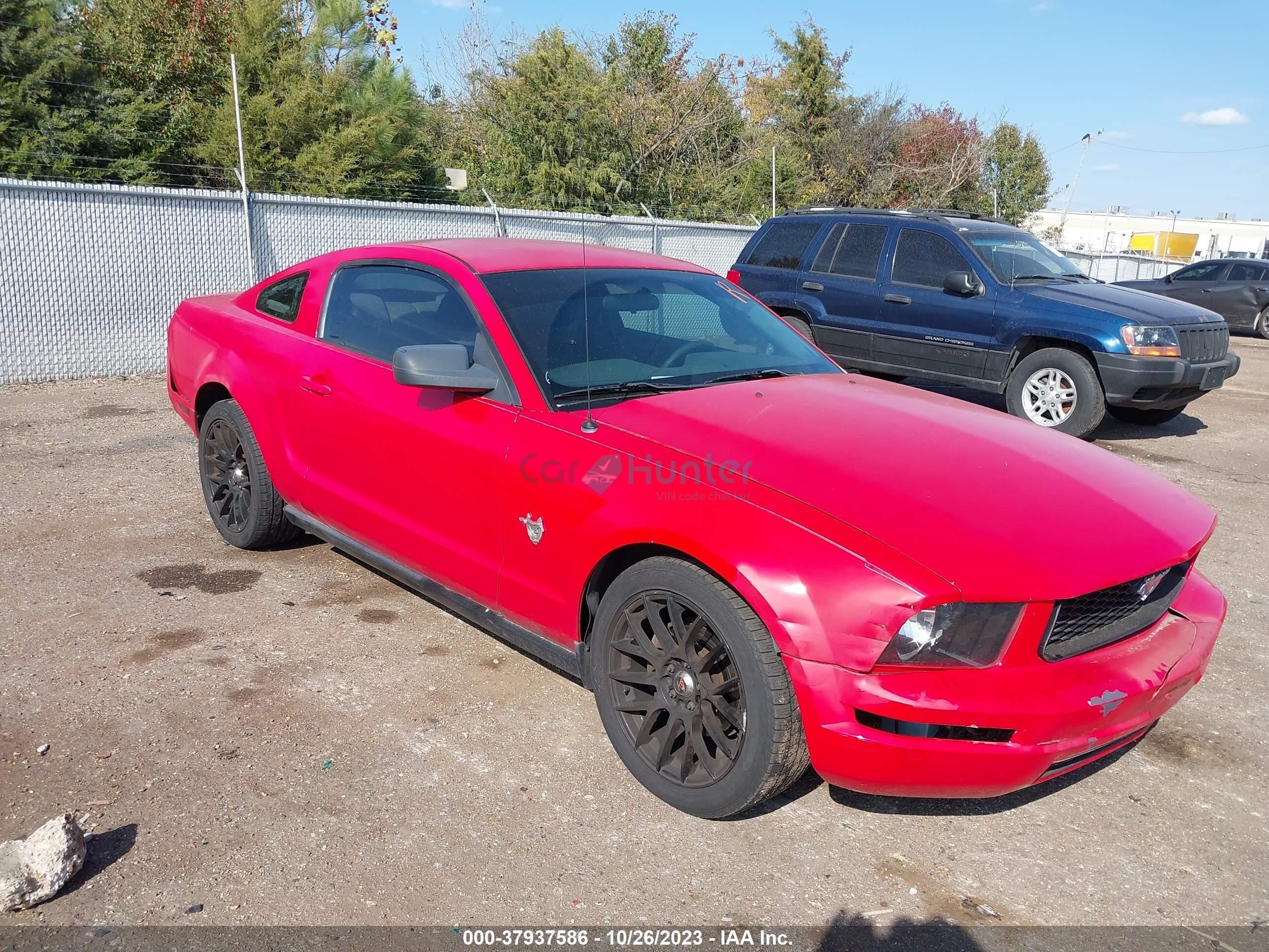 ford mustang 2009 1zvht80nx95135469