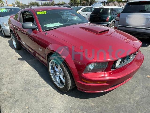 ford mustang gt 2007 1zvht82h075323891