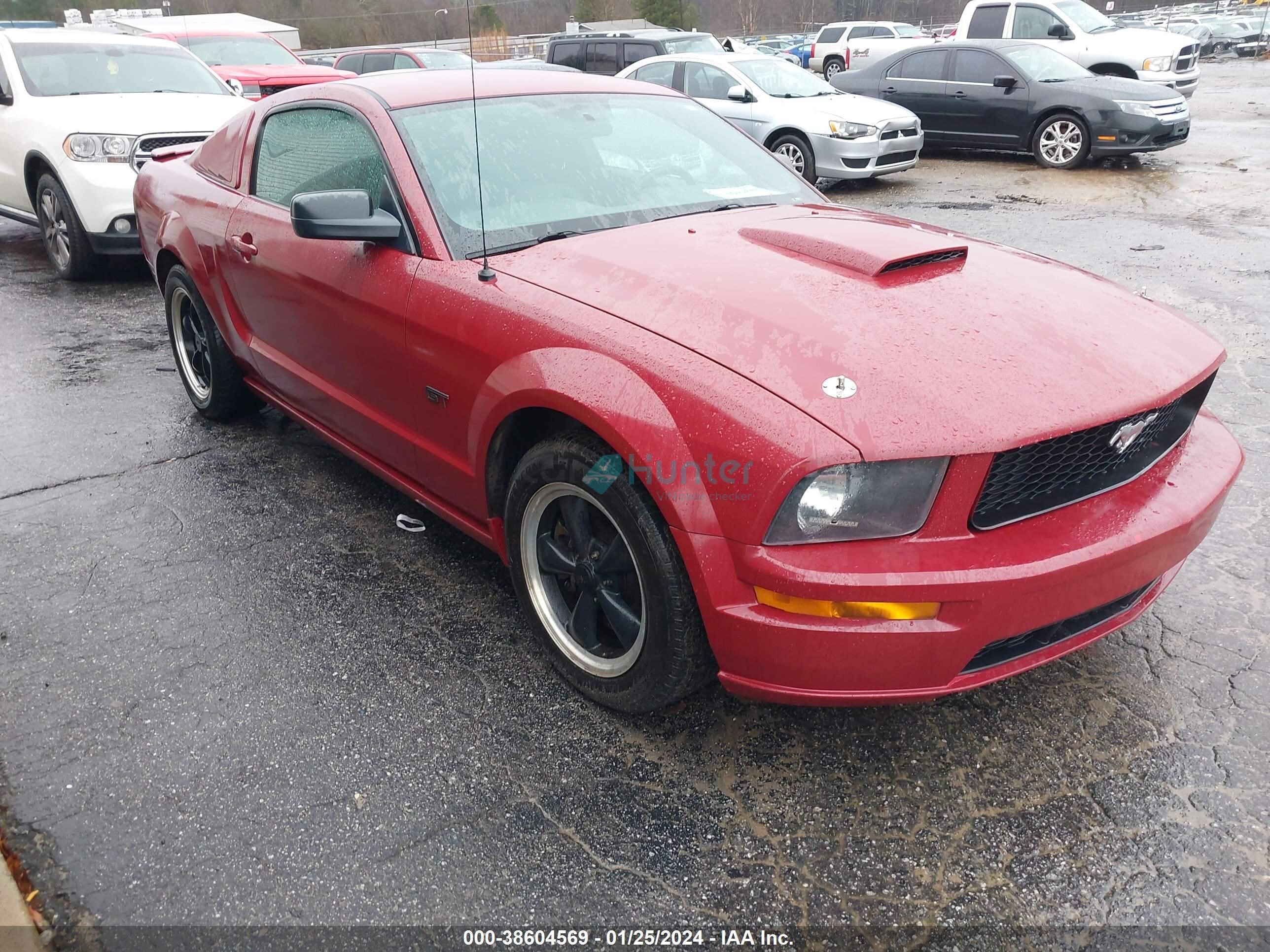 ford mustang 2006 1zvht82h265266074