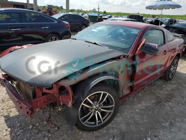ford mustang gt 2006 1zvht82h365223587