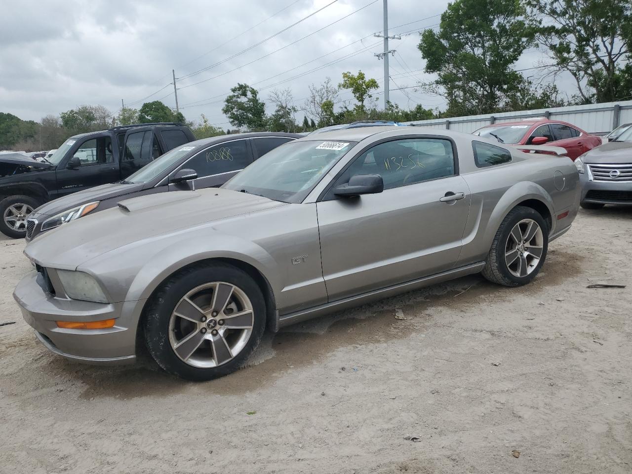 ford mustang 2008 1zvht82h385106577