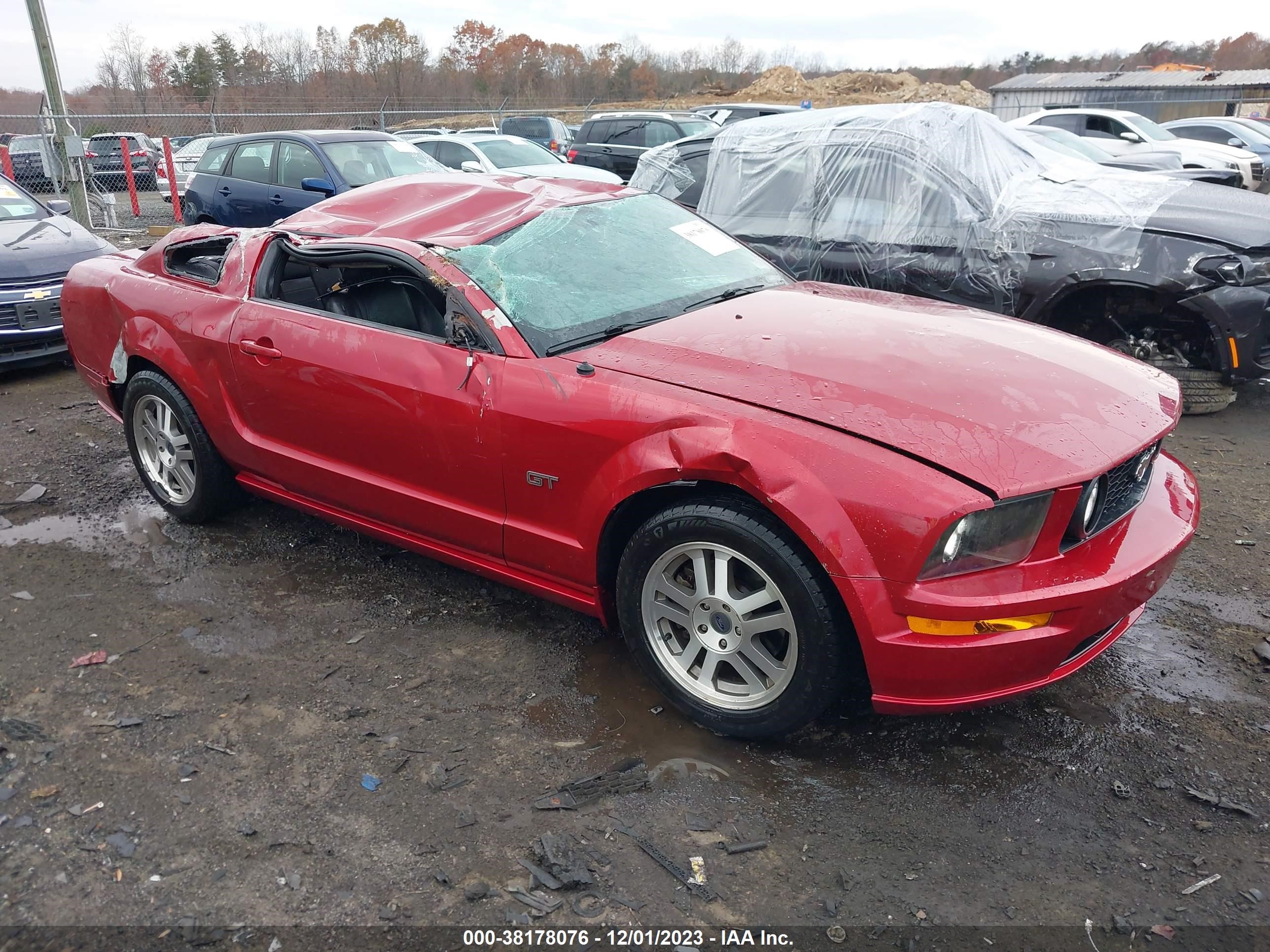 ford mustang 2005 1zvht82h455164693