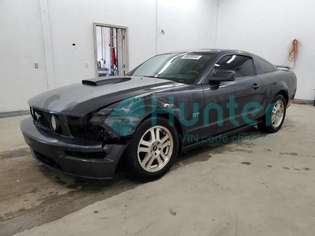 ford mustang 2008 1zvht82h485163337