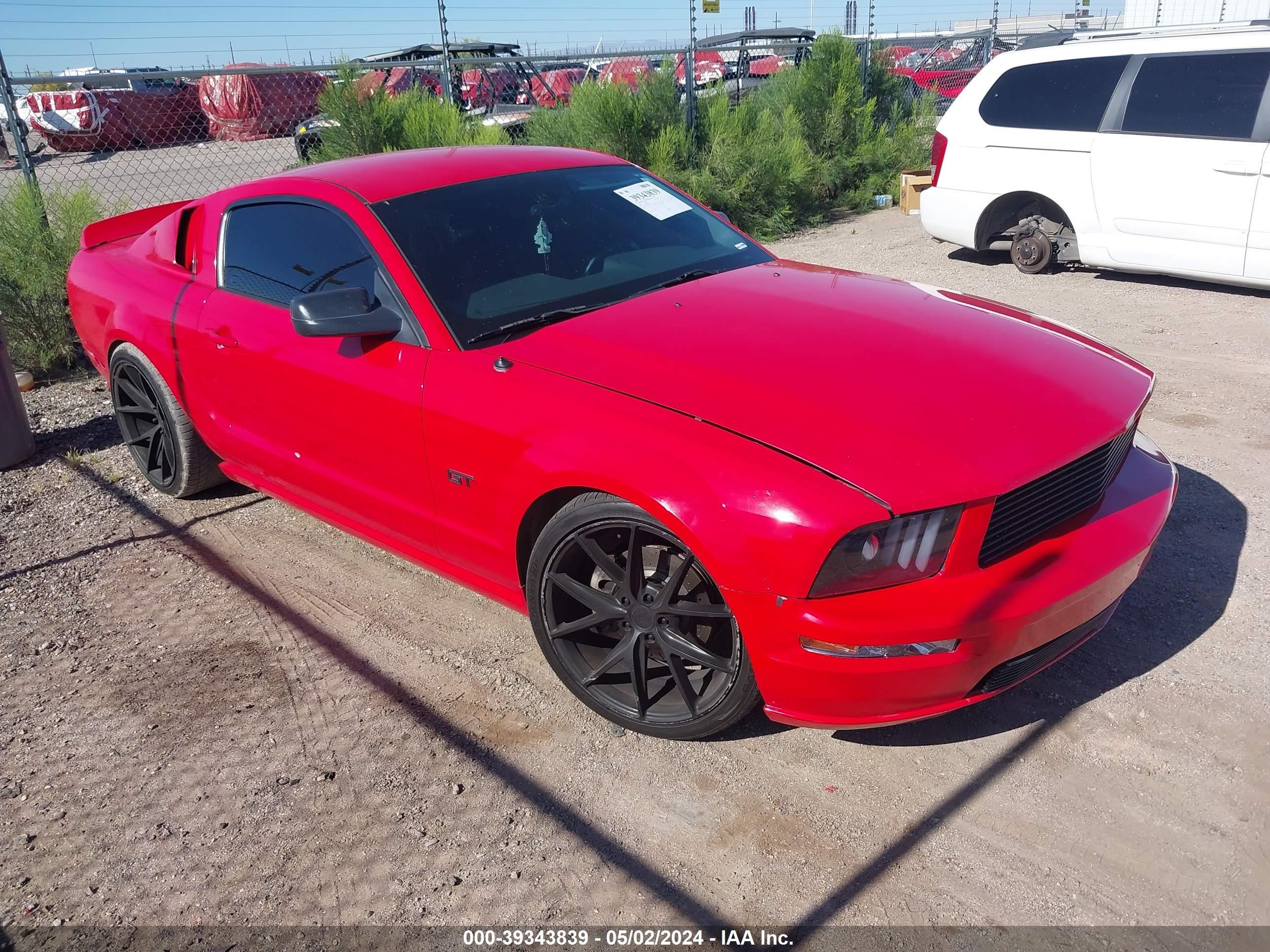 ford mustang 2006 1zvht82h765159537