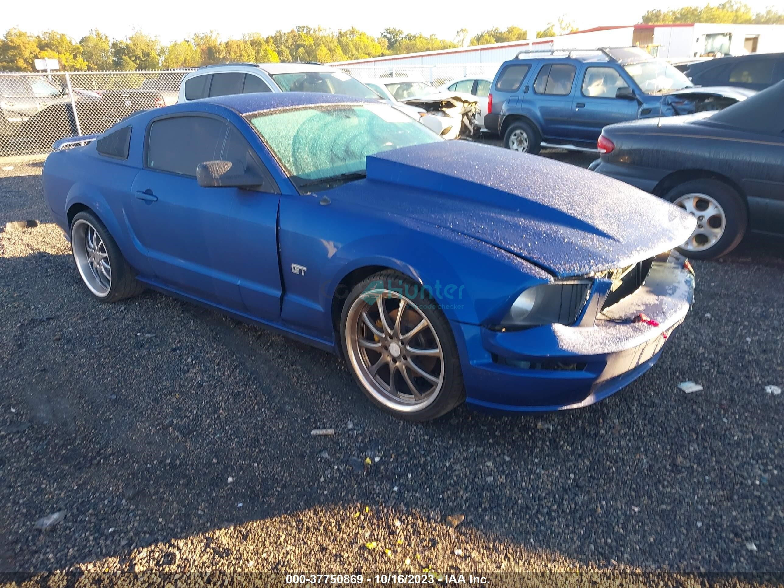 ford mustang 2007 1zvht82h775330322