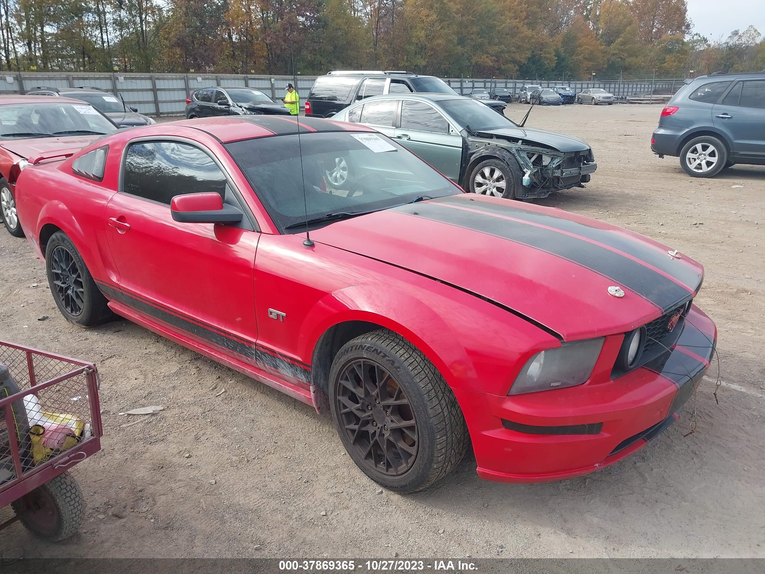 ford mustang 2006 1zvht82h865168697