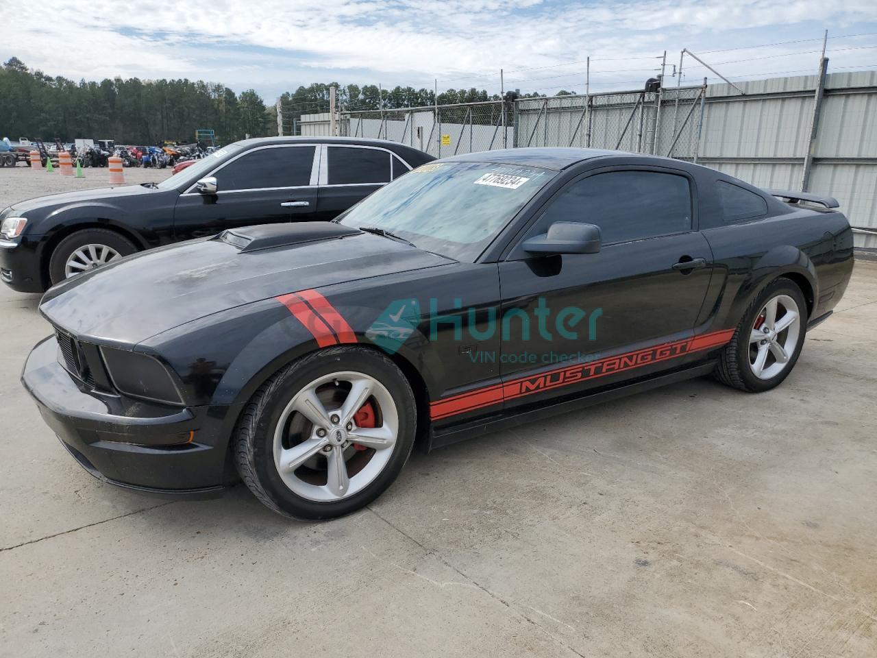 ford mustang 2006 1zvht82h865217204
