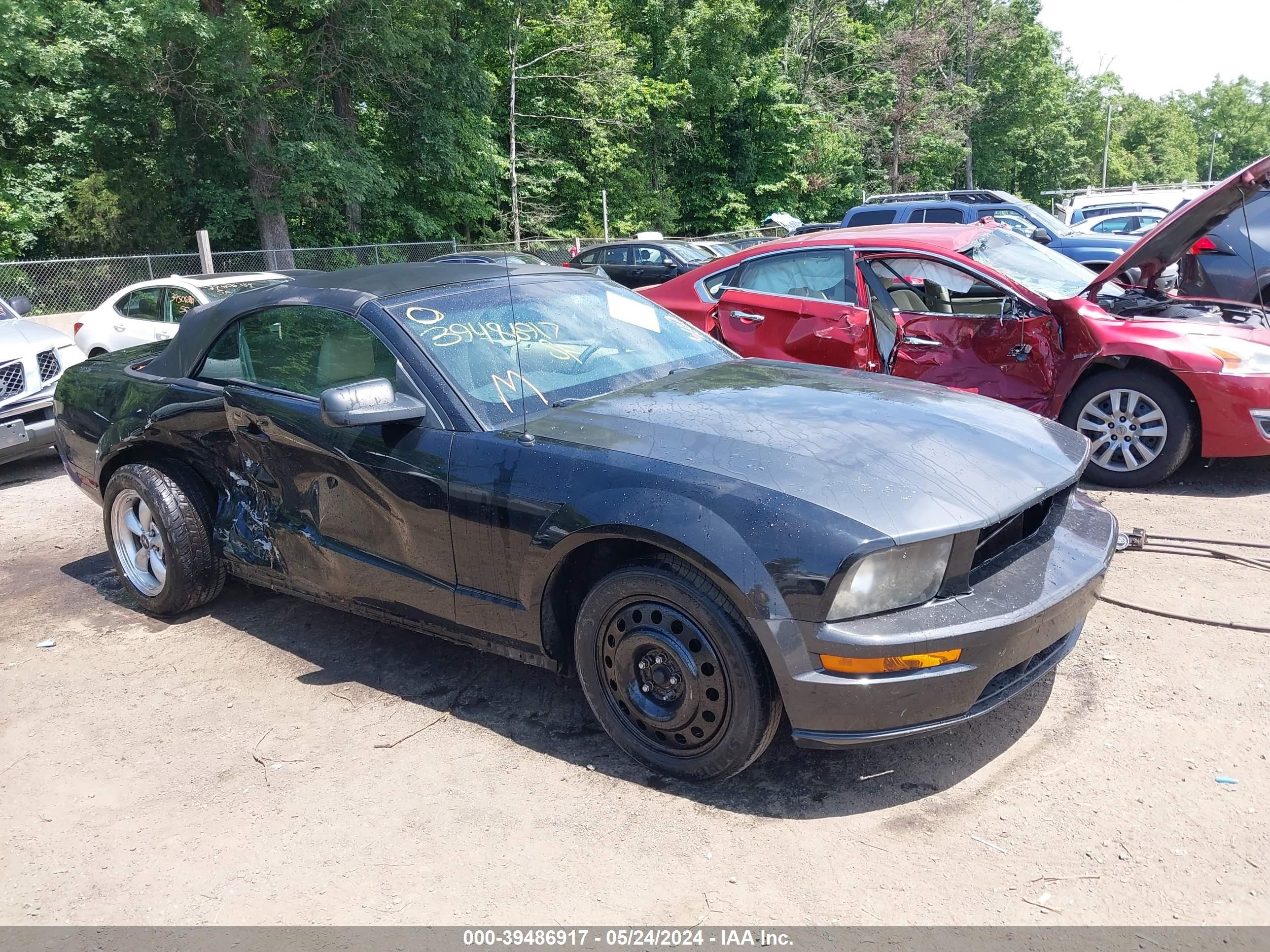 ford mustang 2007 1zvht84n175234303