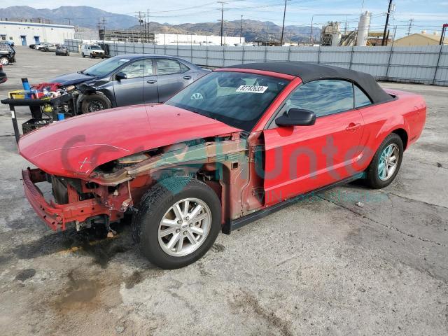 ford mustang 2009 1zvht84n195108123