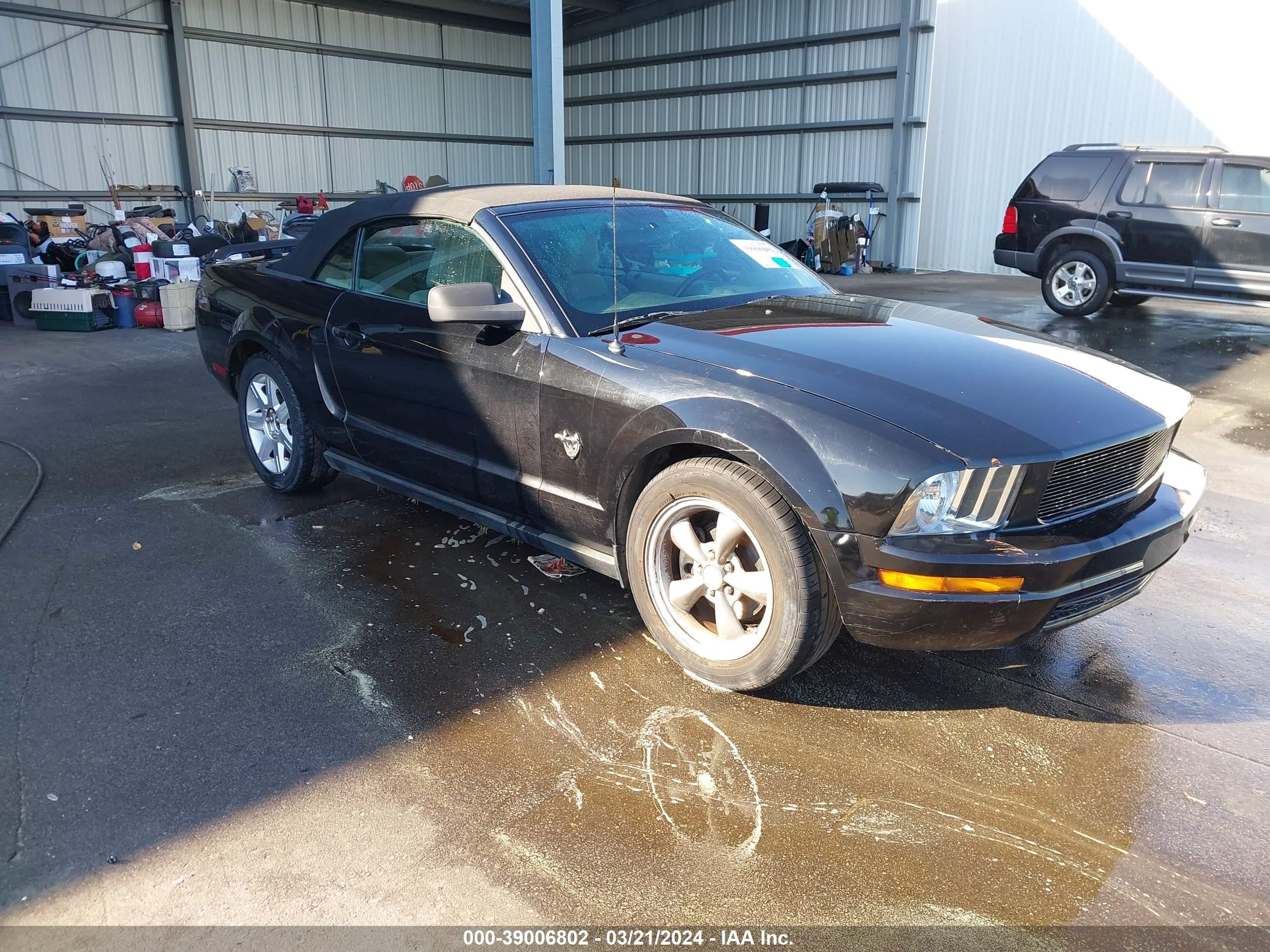 ford mustang 2009 1zvht84n295115761