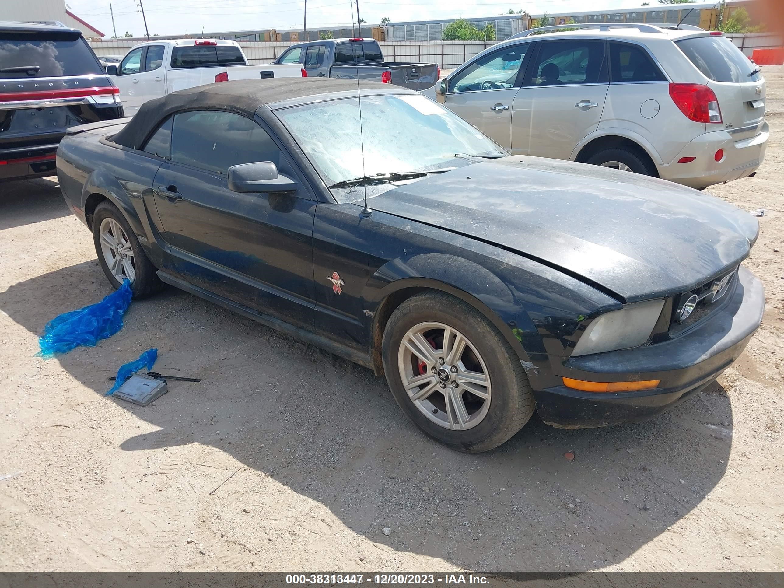 ford mustang 2008 1zvht84n885103483