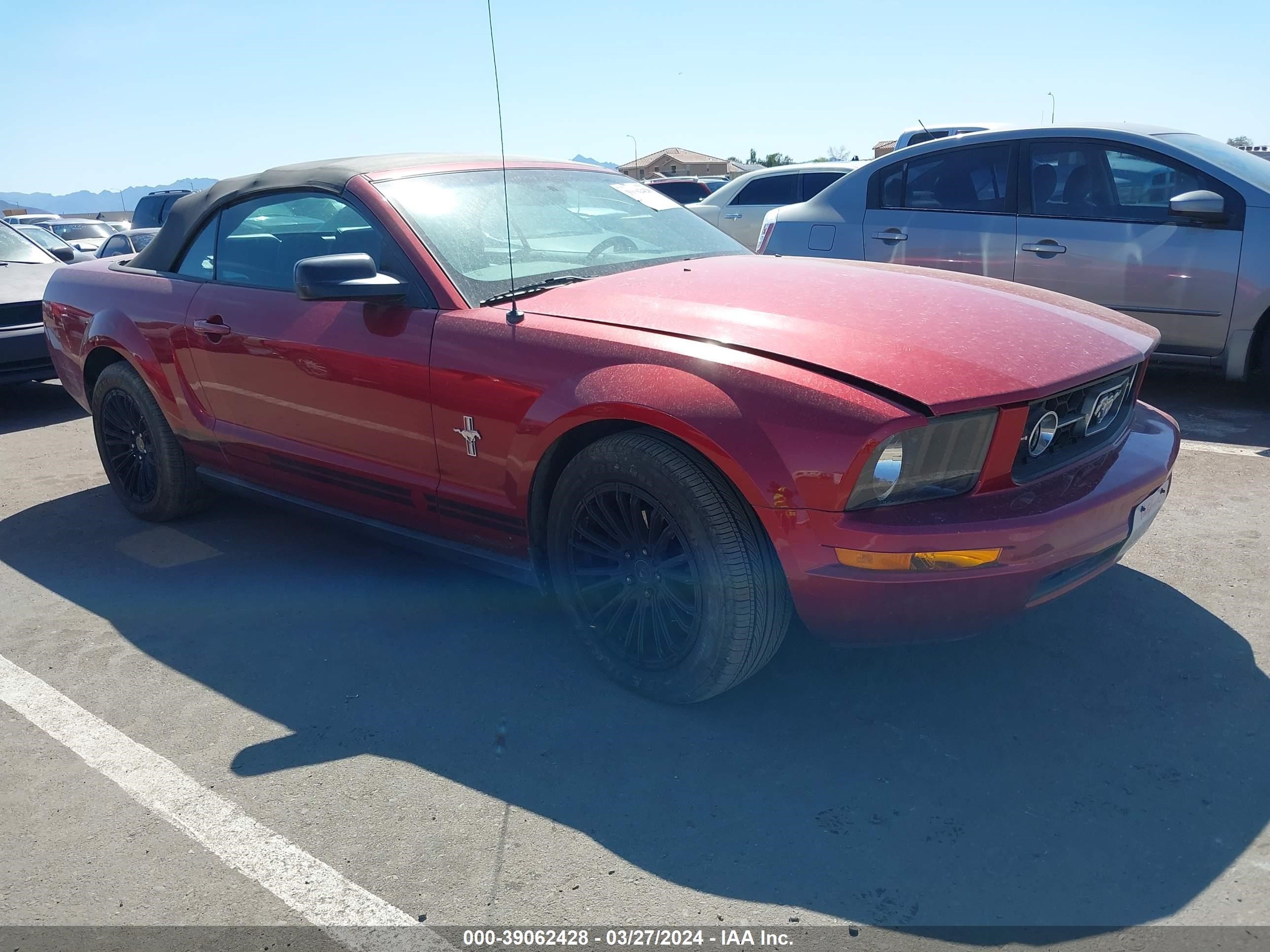 ford mustang 2007 1zvht84n975330356