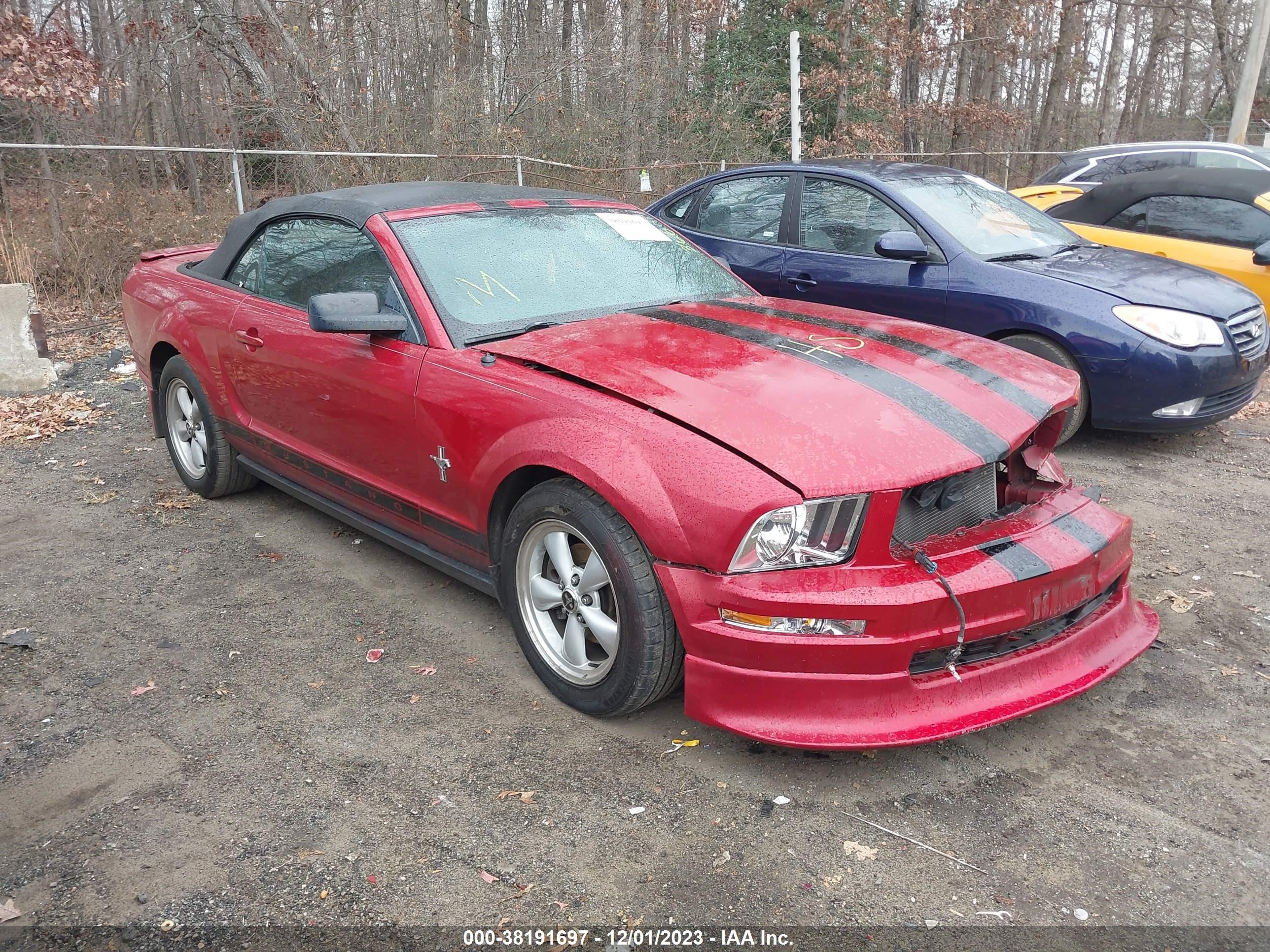 ford mustang 2008 1zvht84n985118929