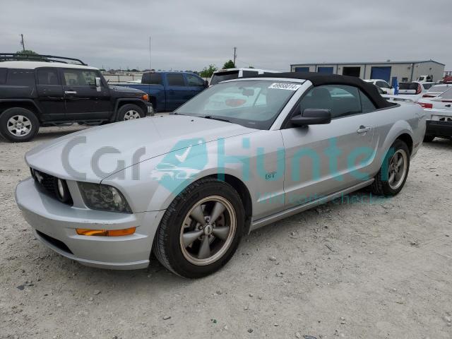 ford mustang 2005 1zvht85h755250091
