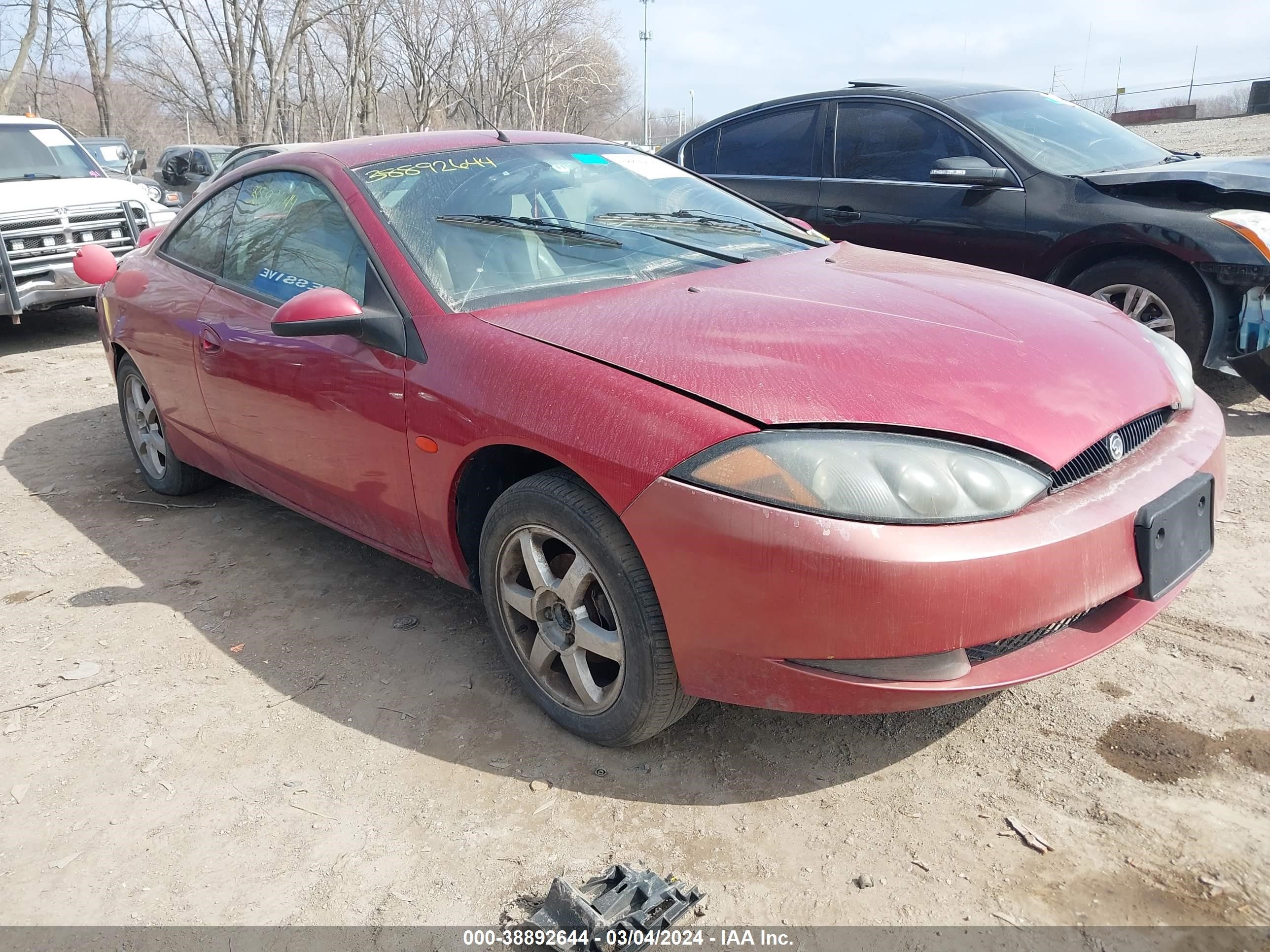 mercury cougar 2000 1zwft61l5y5623036