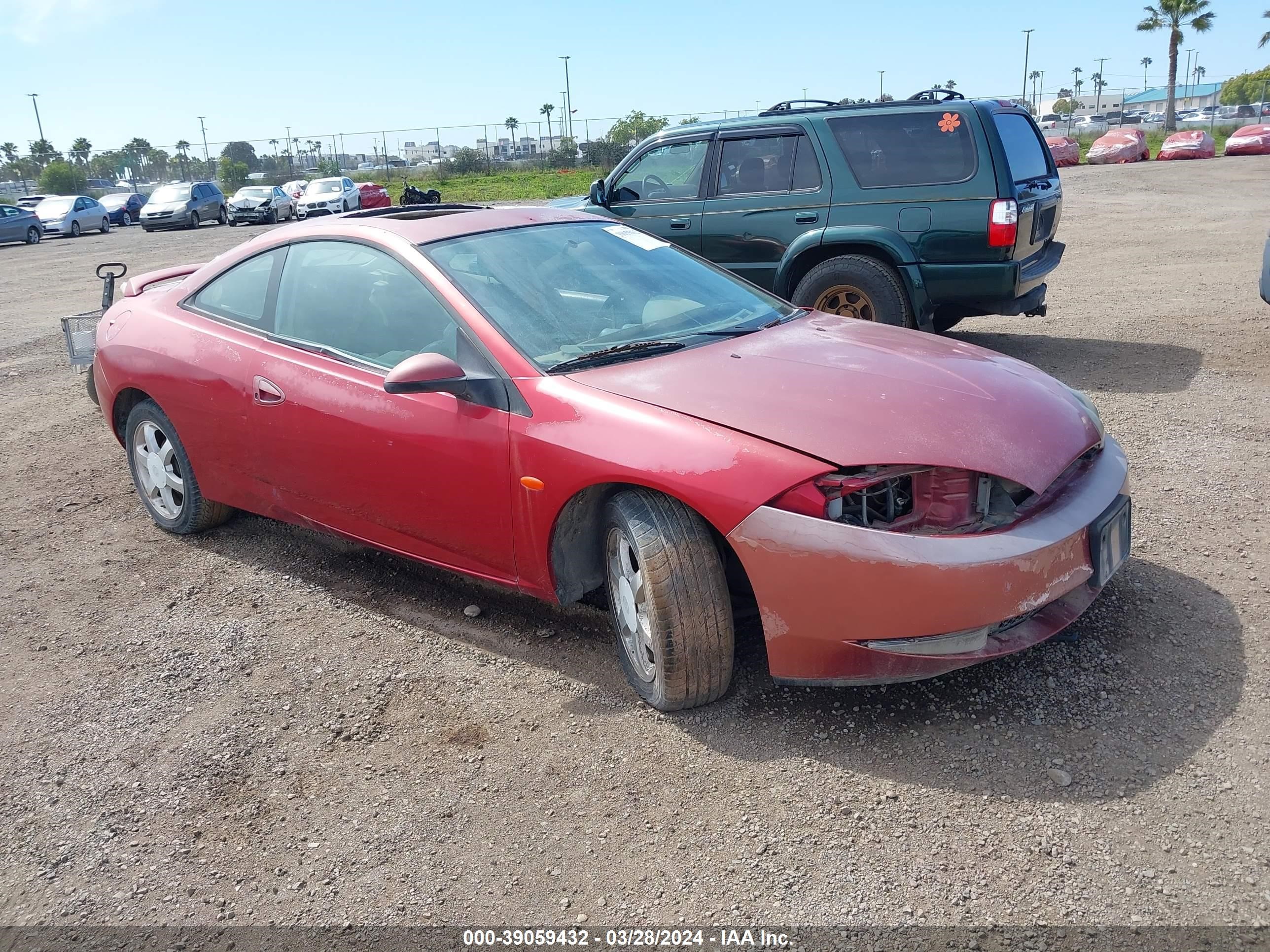 mercury cougar 2000 1zwft61l6y5619576