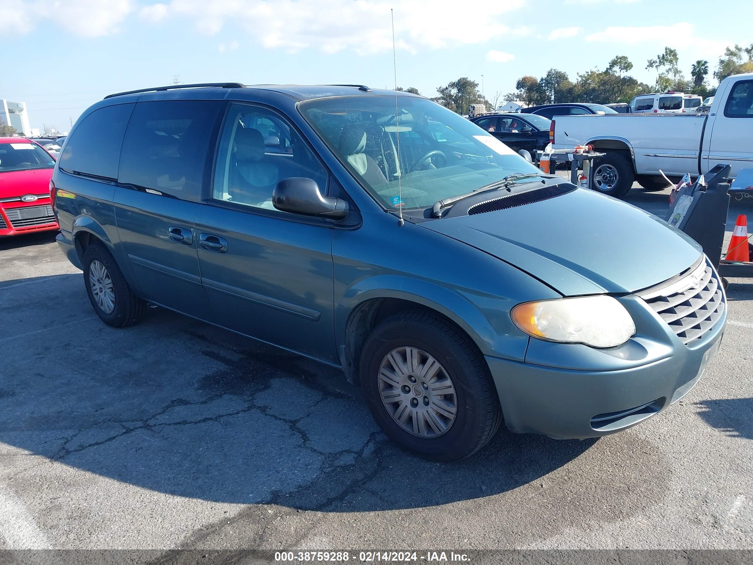 chrysler town & country 2007 2a4gp44r47r343513