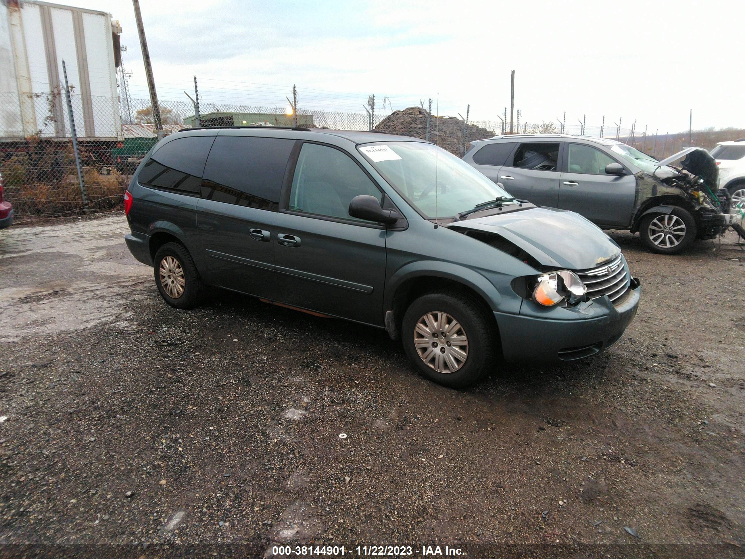 chrysler town & country 2007 2a4gp44r67r133463