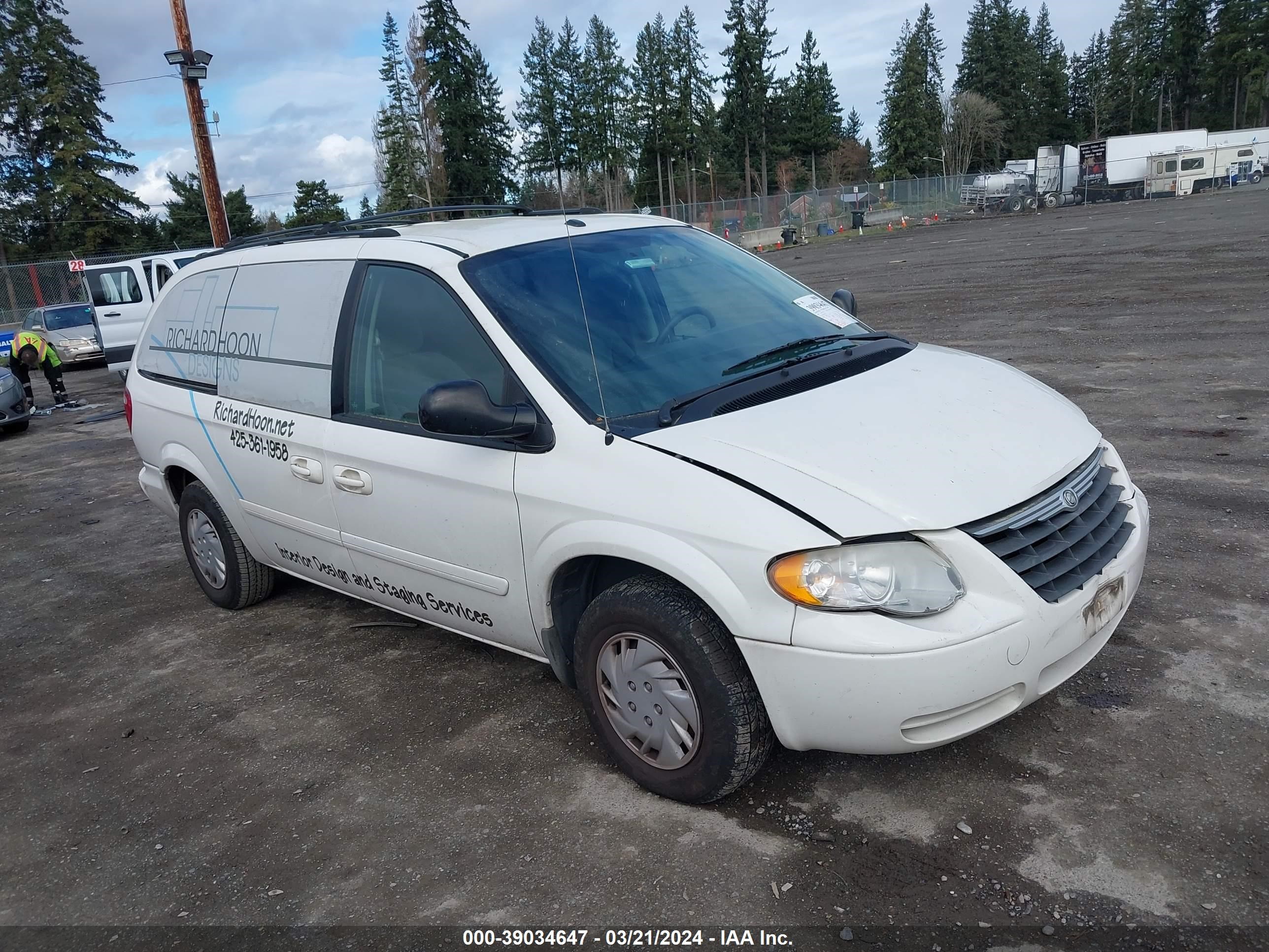 chrysler town & country 2006 2a4gp44r86r701632