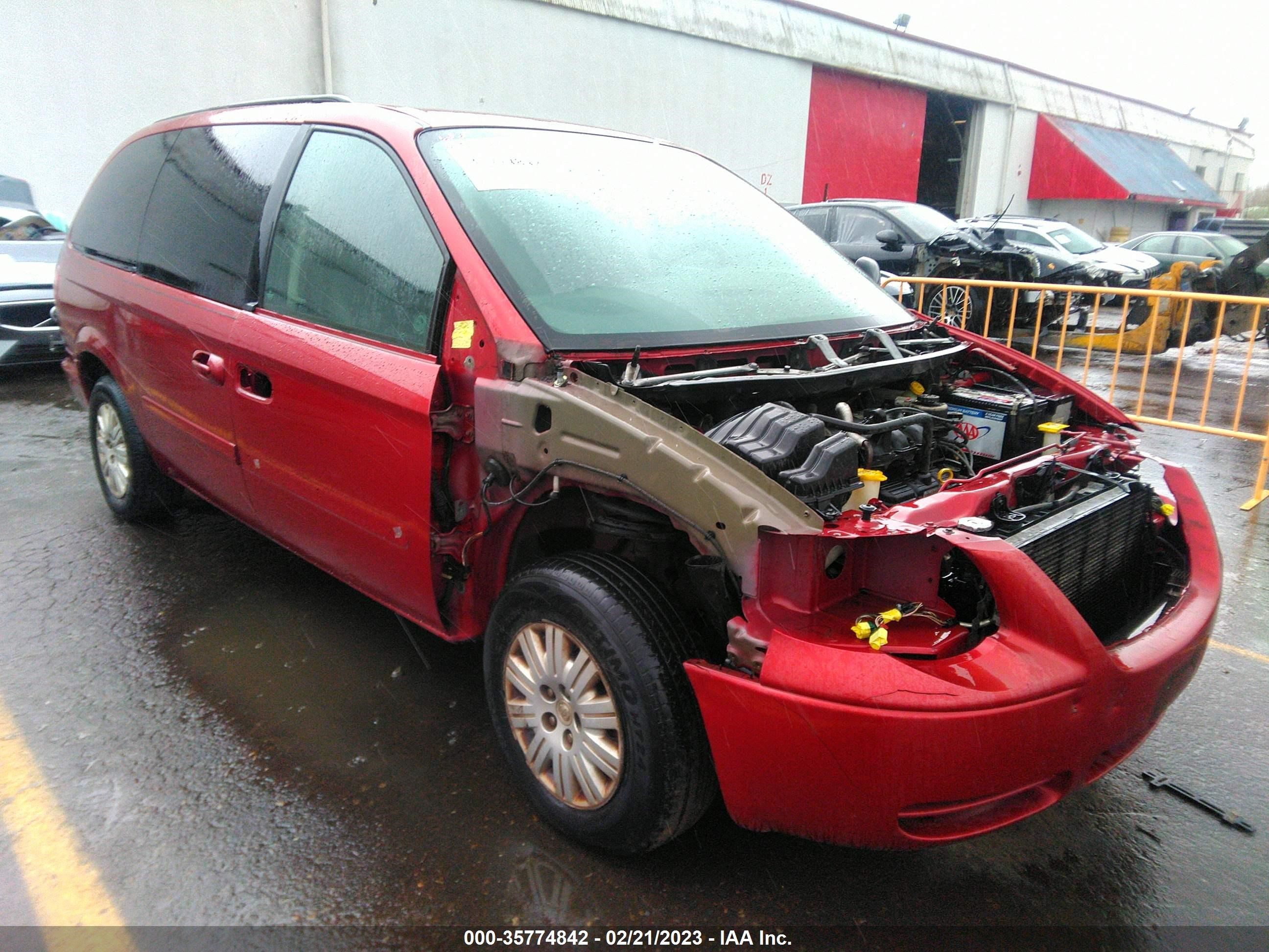 chrysler town & country 2007 2a4gp44r87r190506