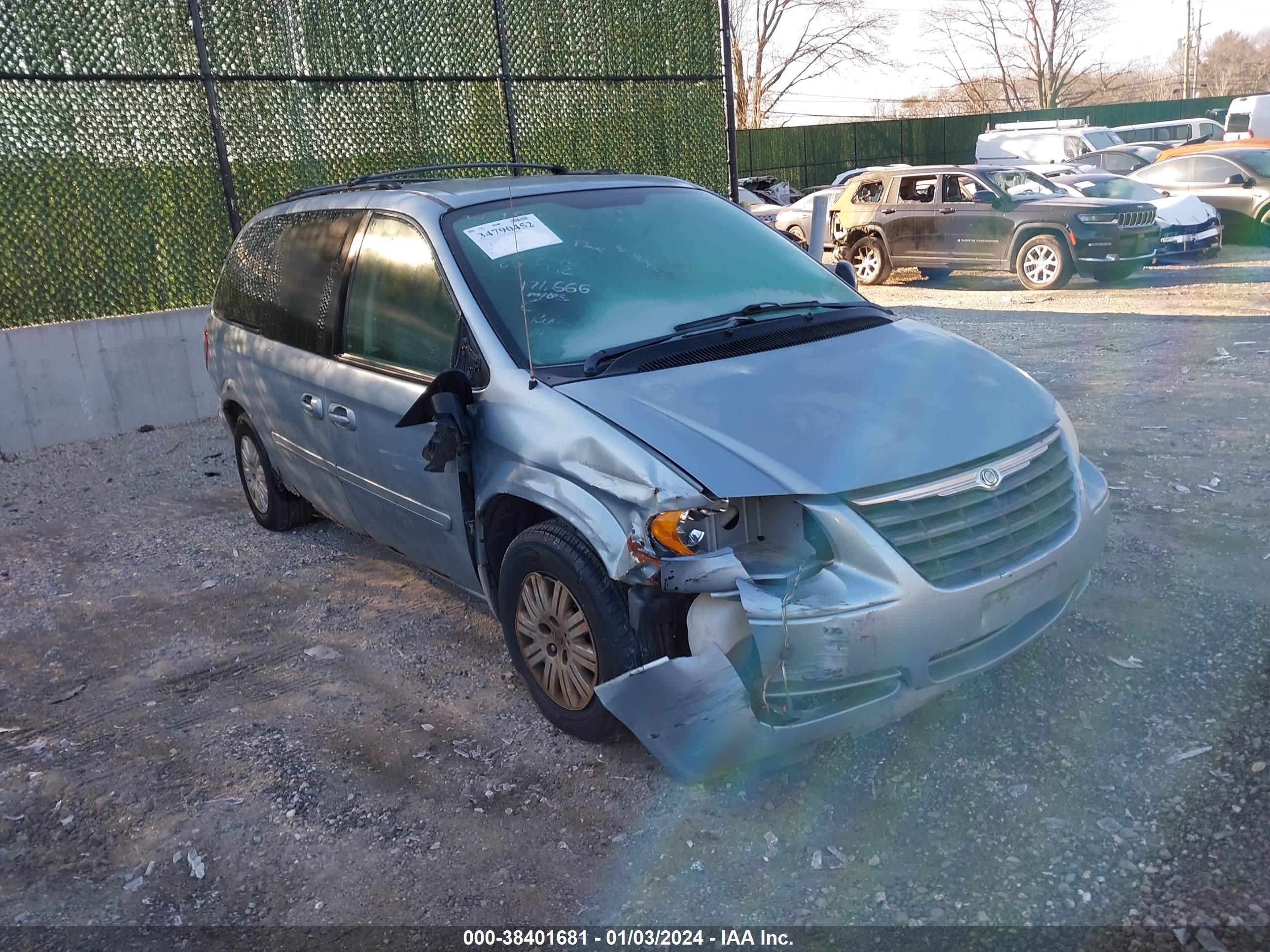 chrysler town & country 2006 2a4gp44rx6r897668