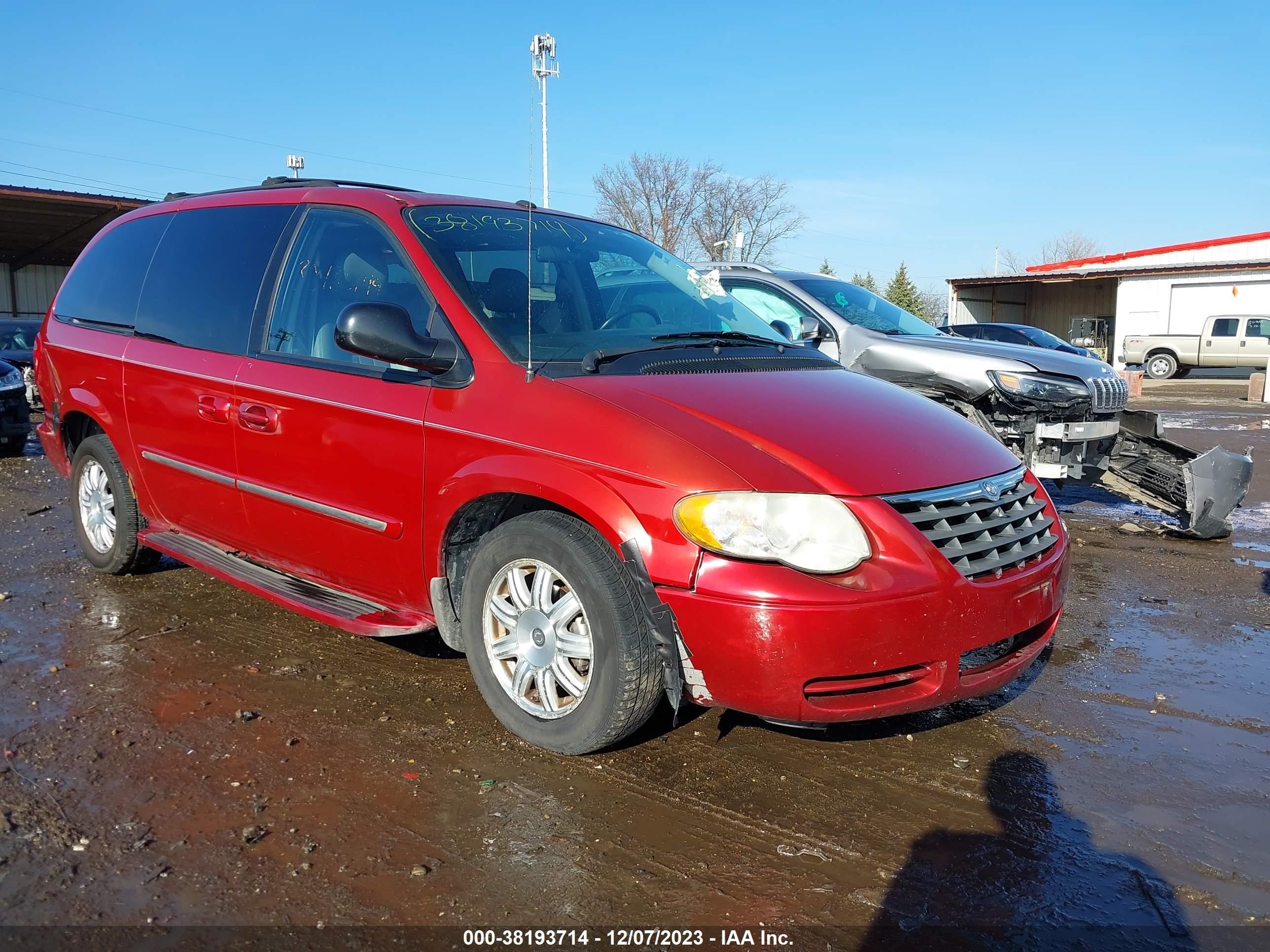 chrysler town & country 2007 2a4gp54l07r134268