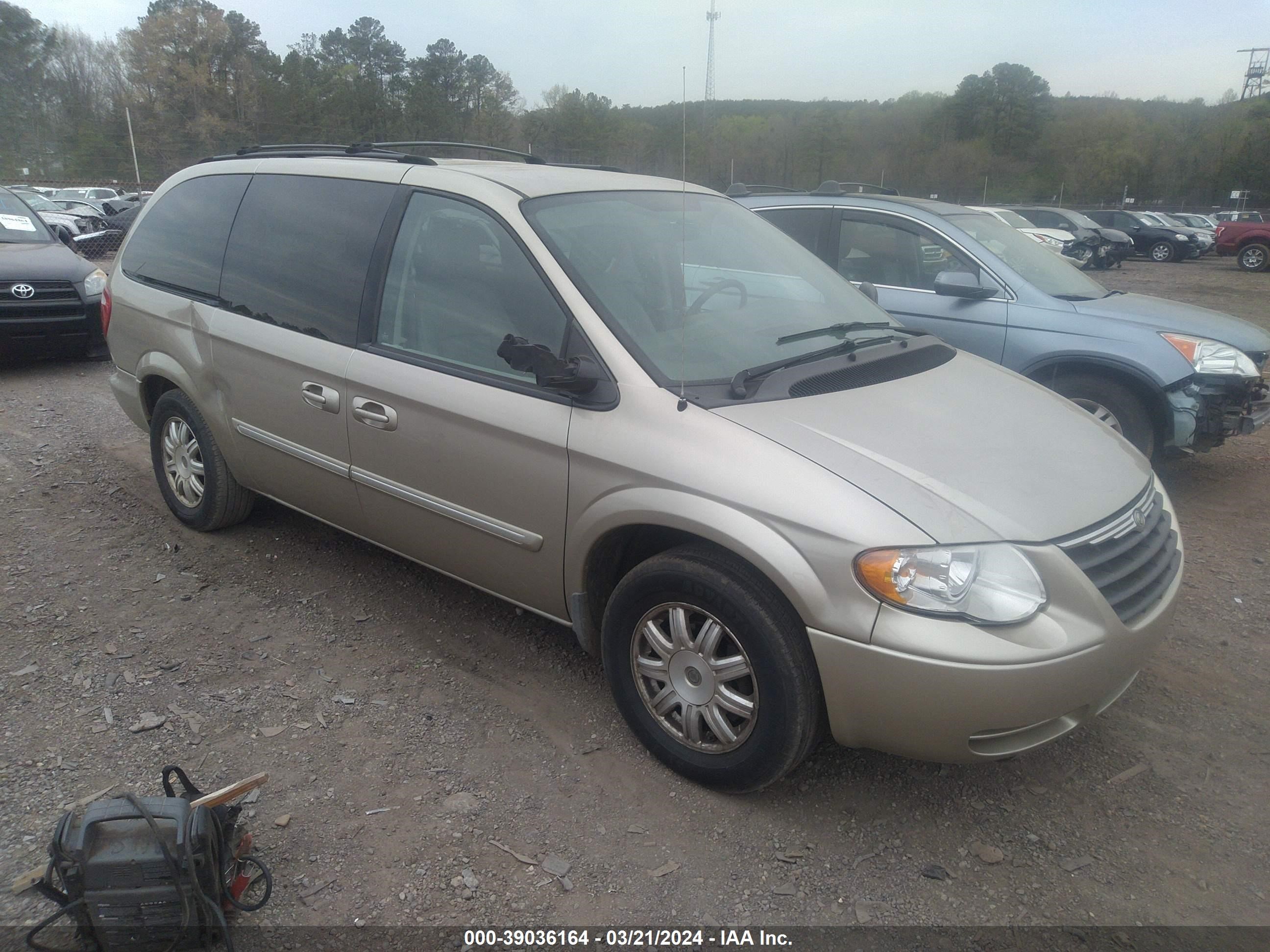 chrysler town & country 2007 2a4gp54l07r223659