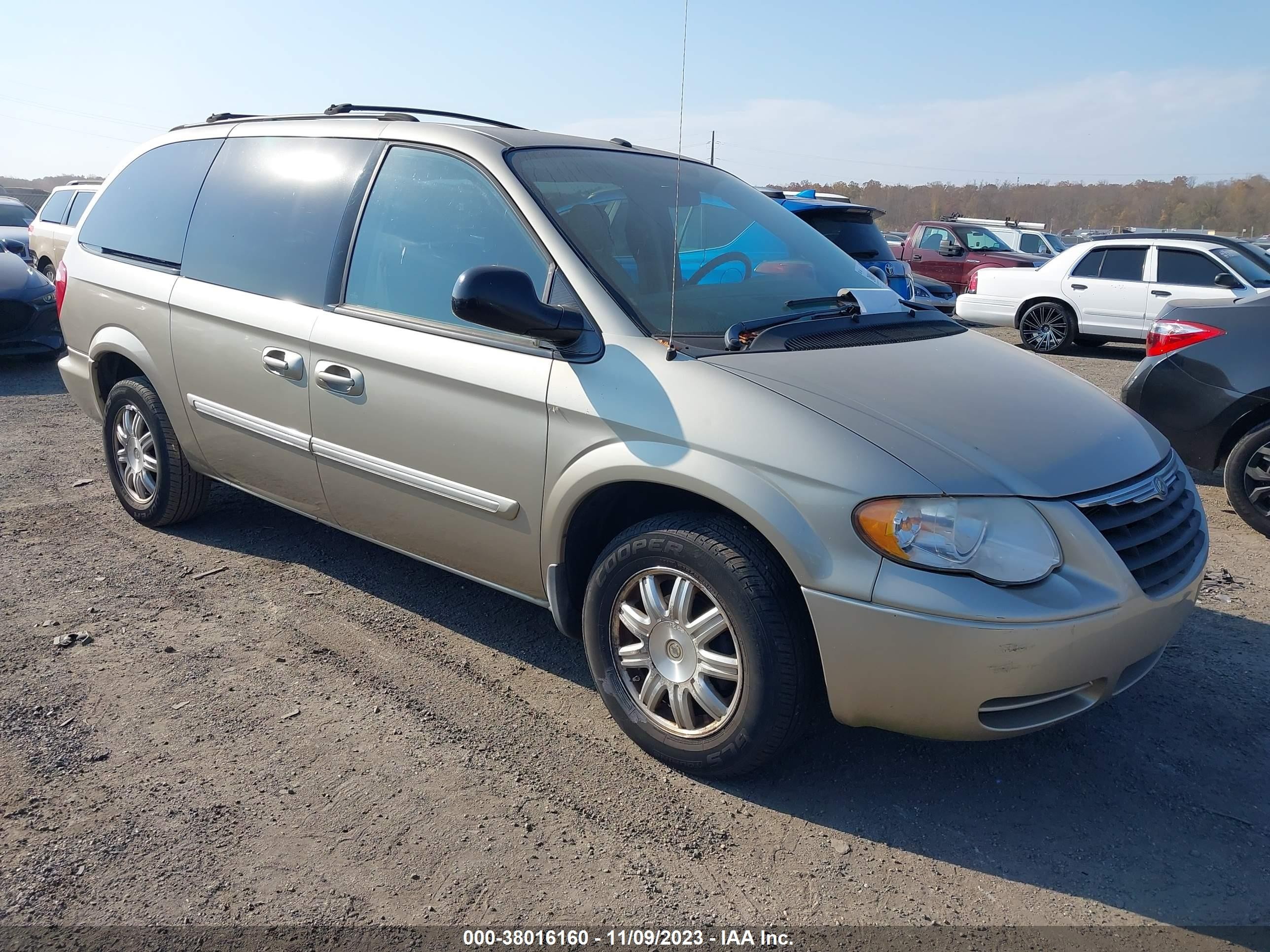 chrysler town & cou 2006 2a4gp54l26r809343