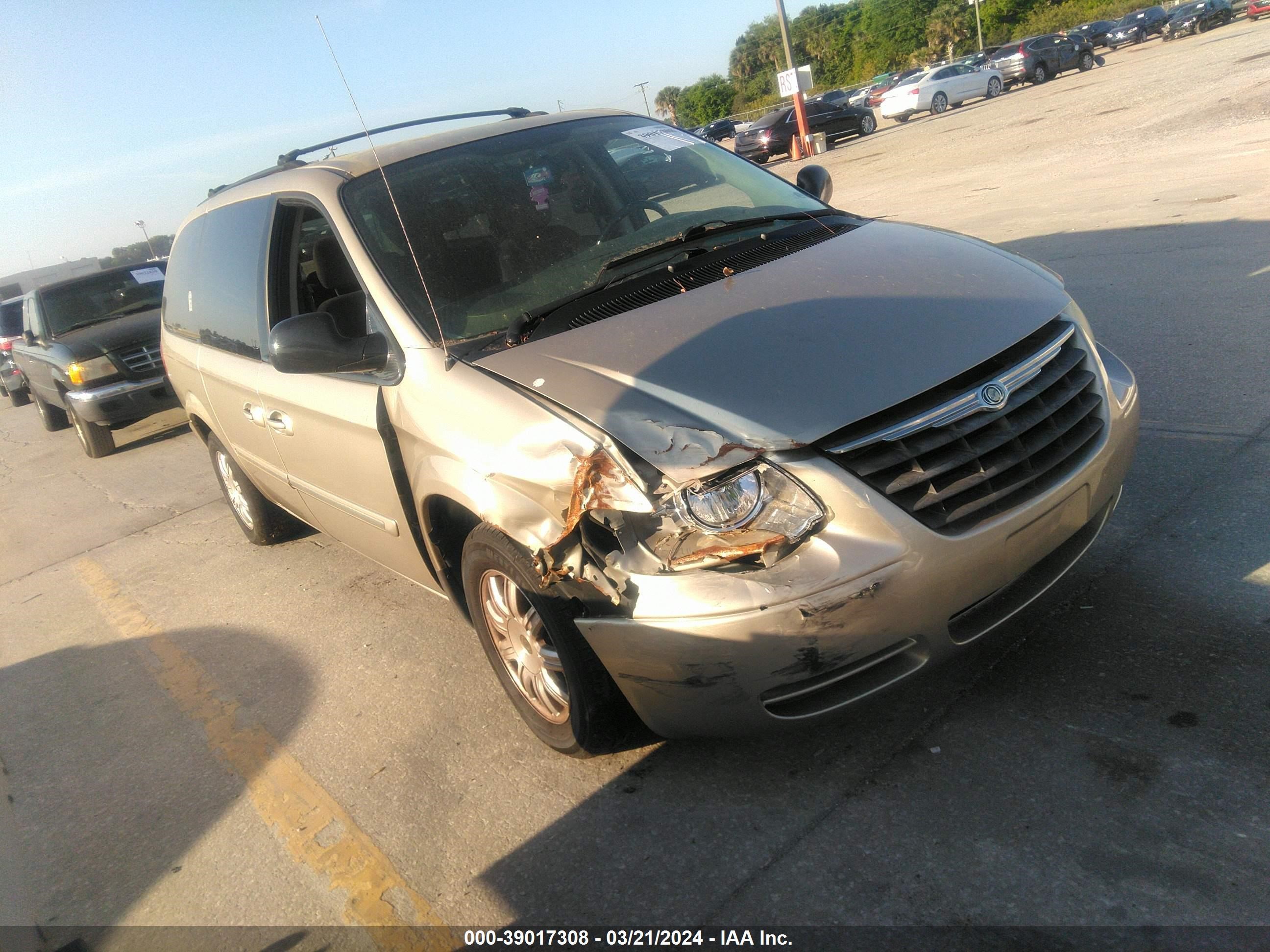 chrysler town & country 2007 2a4gp54l37r259278