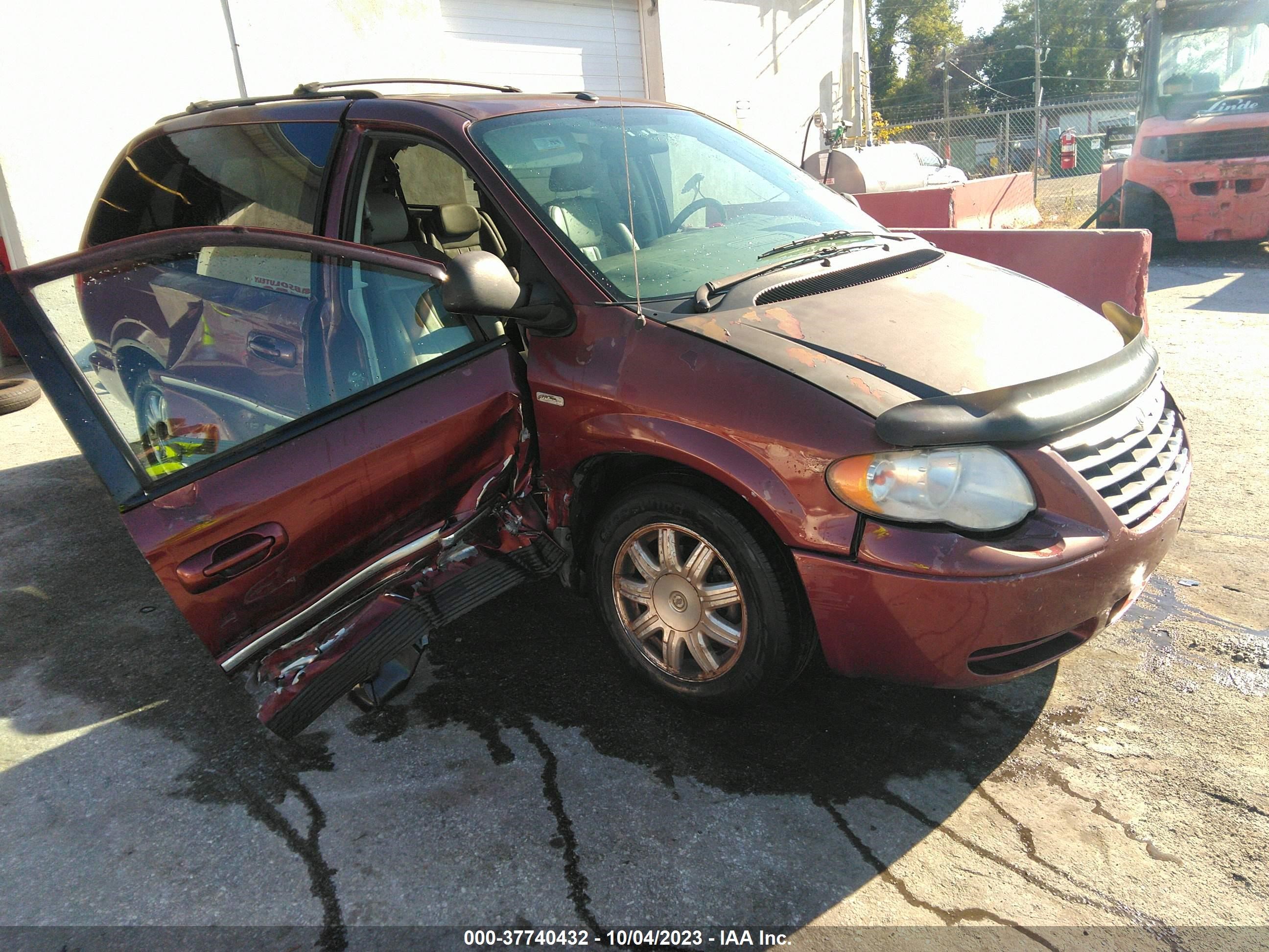 chrysler town & country 2007 2a4gp54l67r153388