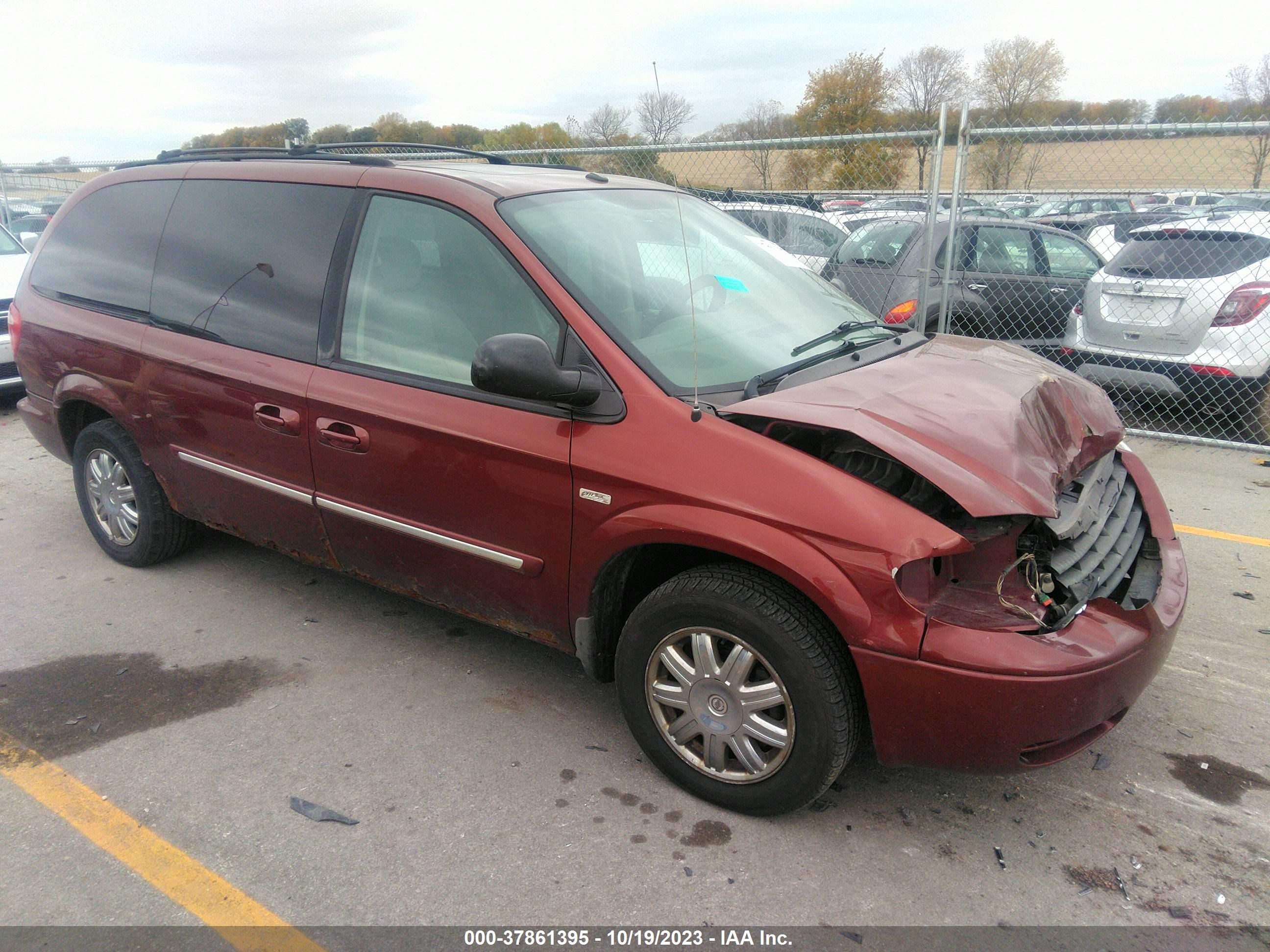 chrysler town & country 2007 2a4gp54l77r153027